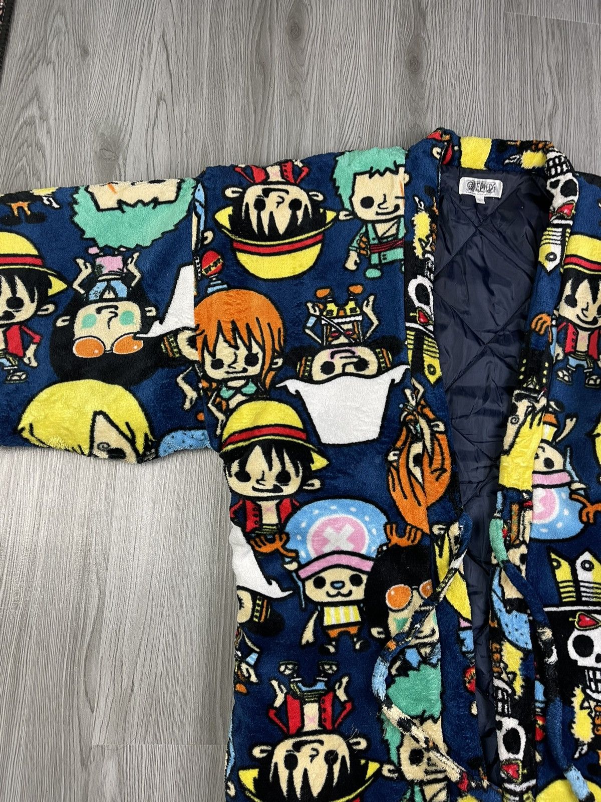 Japanese Brand × One Piece Puffy fleece full print haori One Piece Anima Kimono Size US L / EU 52-54 / 3 - 5 Thumbnail