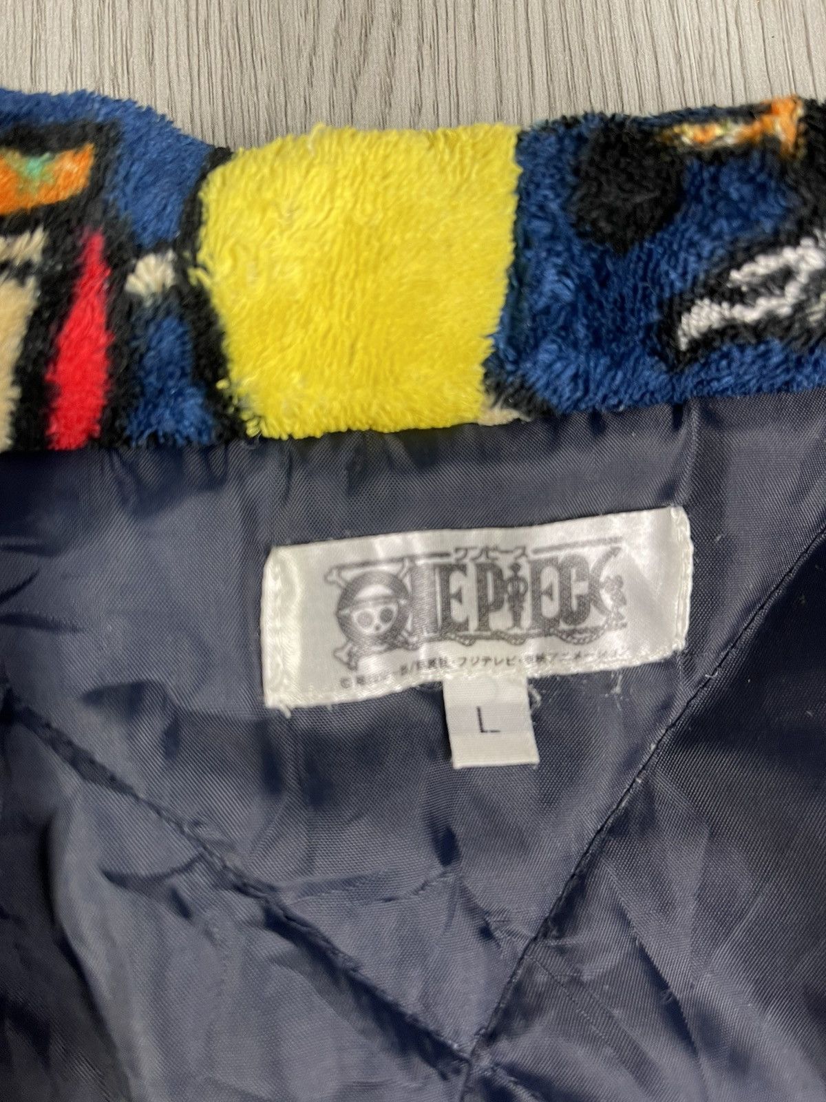 Japanese Brand × One Piece Puffy fleece full print haori One Piece Anima Kimono Size US L / EU 52-54 / 3 - 6 Thumbnail