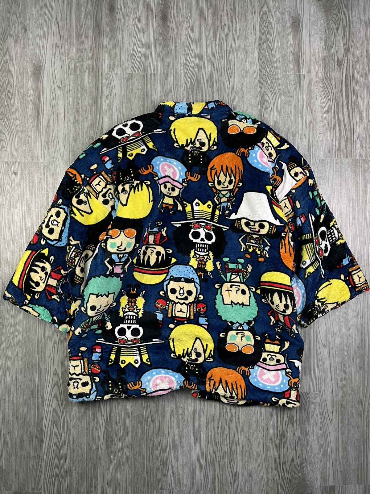 Japanese Brand × One Piece Puffy fleece full print haori One Piece Anima Kimono Size US L / EU 52-54 / 3 - 3 Thumbnail