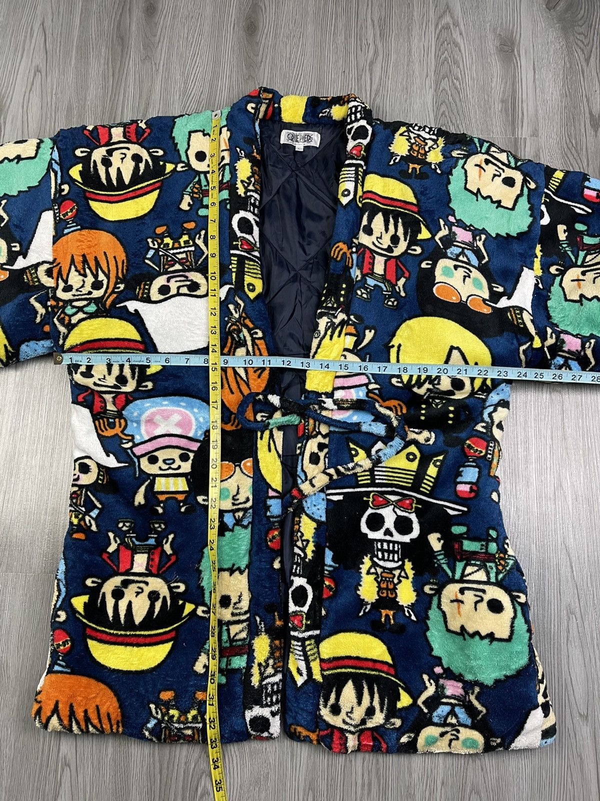 Japanese Brand × One Piece Puffy fleece full print haori One Piece Anima Kimono Size US L / EU 52-54 / 3 - 11 Thumbnail