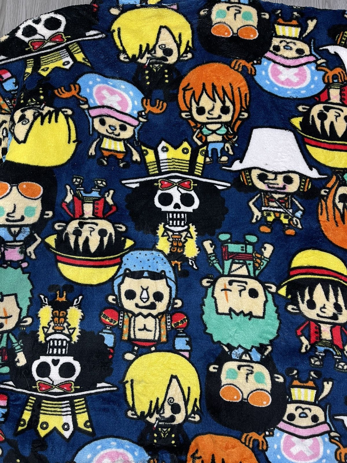 Japanese Brand × One Piece Puffy fleece full print haori One Piece Anima Kimono Size US L / EU 52-54 / 3 - 14 Thumbnail