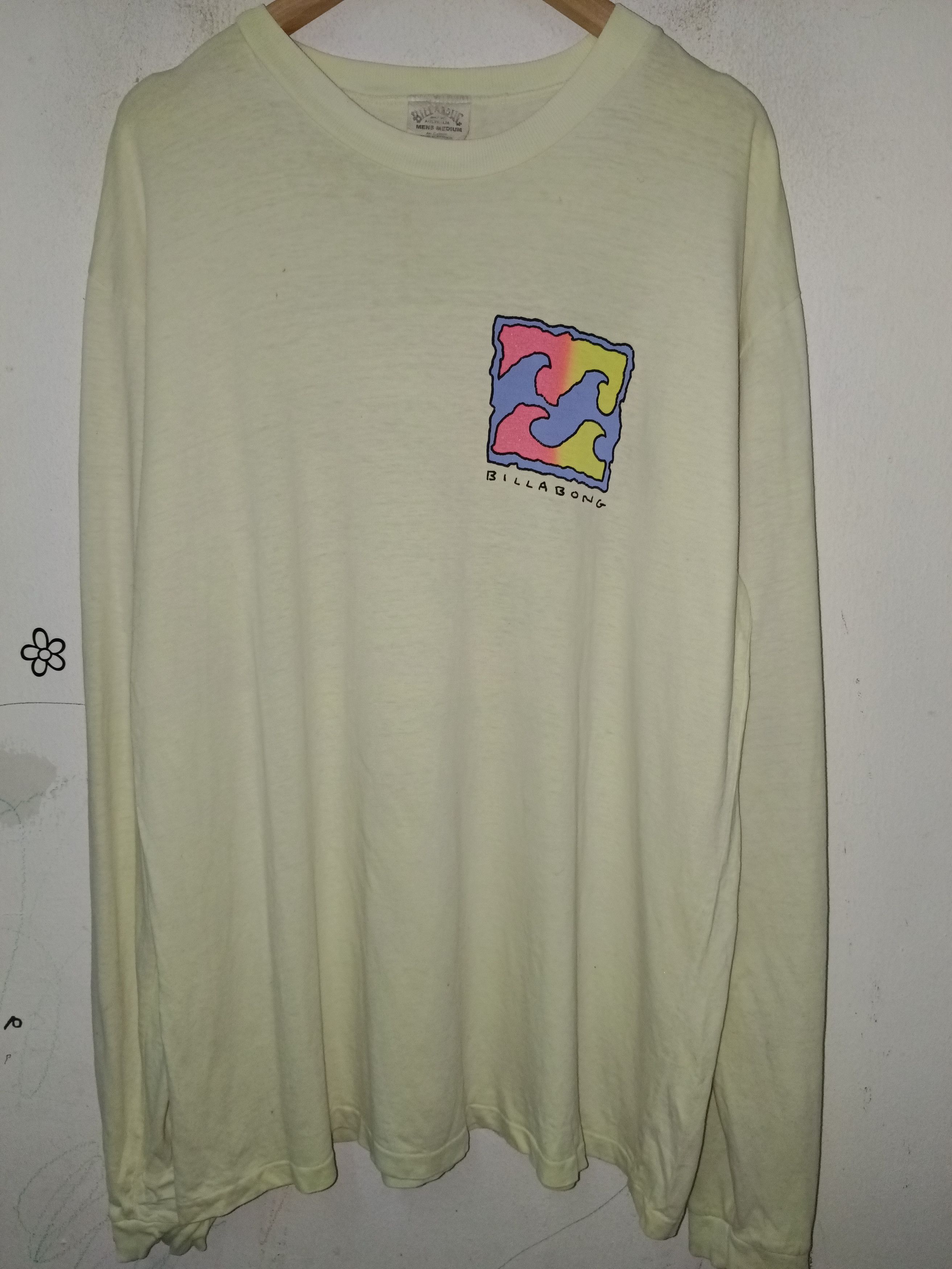 Vintage Vintage Billabong Big Logo Long Sleeve Size US L / EU 52-54 / 3 - 5 Thumbnail