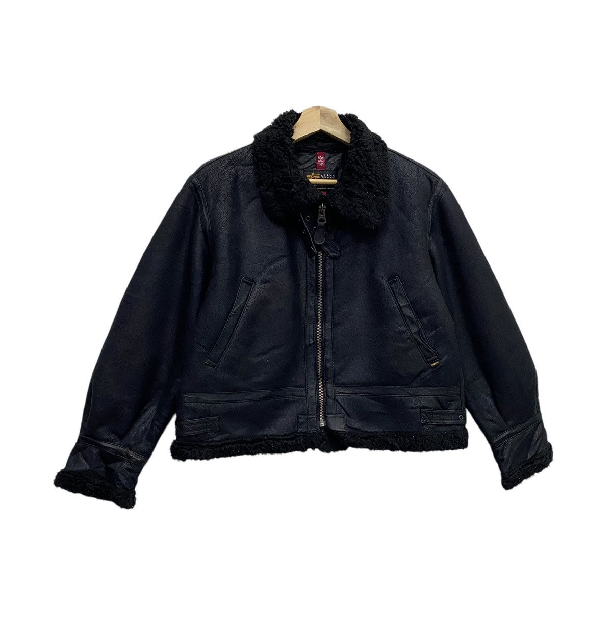 Alpha Industries ALPHA INDUSTRIES B3 JACKET SHEARLING JACKET Size M / US 6-8 / IT 42-44 - 5 Thumbnail