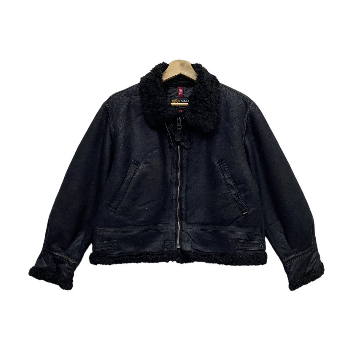 Alpha Industries ALPHA INDUSTRIES B3 JACKET SHEARLING JACKET Size M / US 6-8 / IT 42-44 - 3 Thumbnail