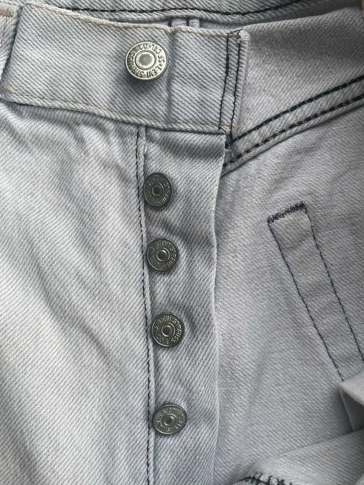 Levi's × Vintage Vintage 1984 Levis 501 e Faded Denim Size US 32 / EU 48 - 16 Thumbnail