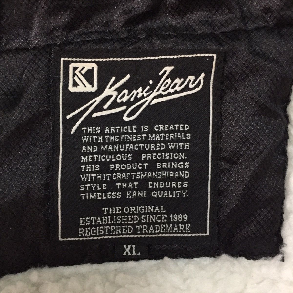 Karl Kani Karl Kani Jeans Big Logo Long Jacket Hoodie Fleece Inner Size US XL / EU 56 / 4 - 14 Thumbnail
