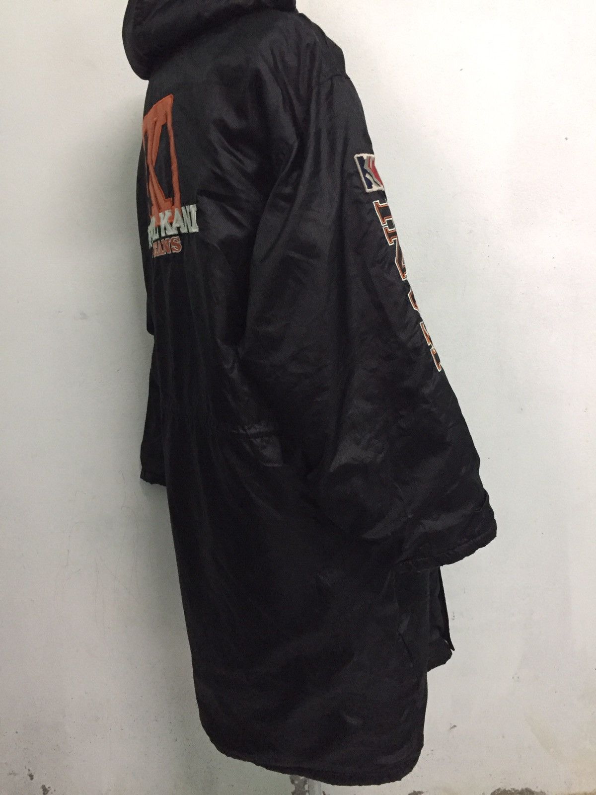 Karl Kani Karl Kani Jeans Big Logo Long Jacket Hoodie Fleece Inner Size US XL / EU 56 / 4 - 5 Thumbnail