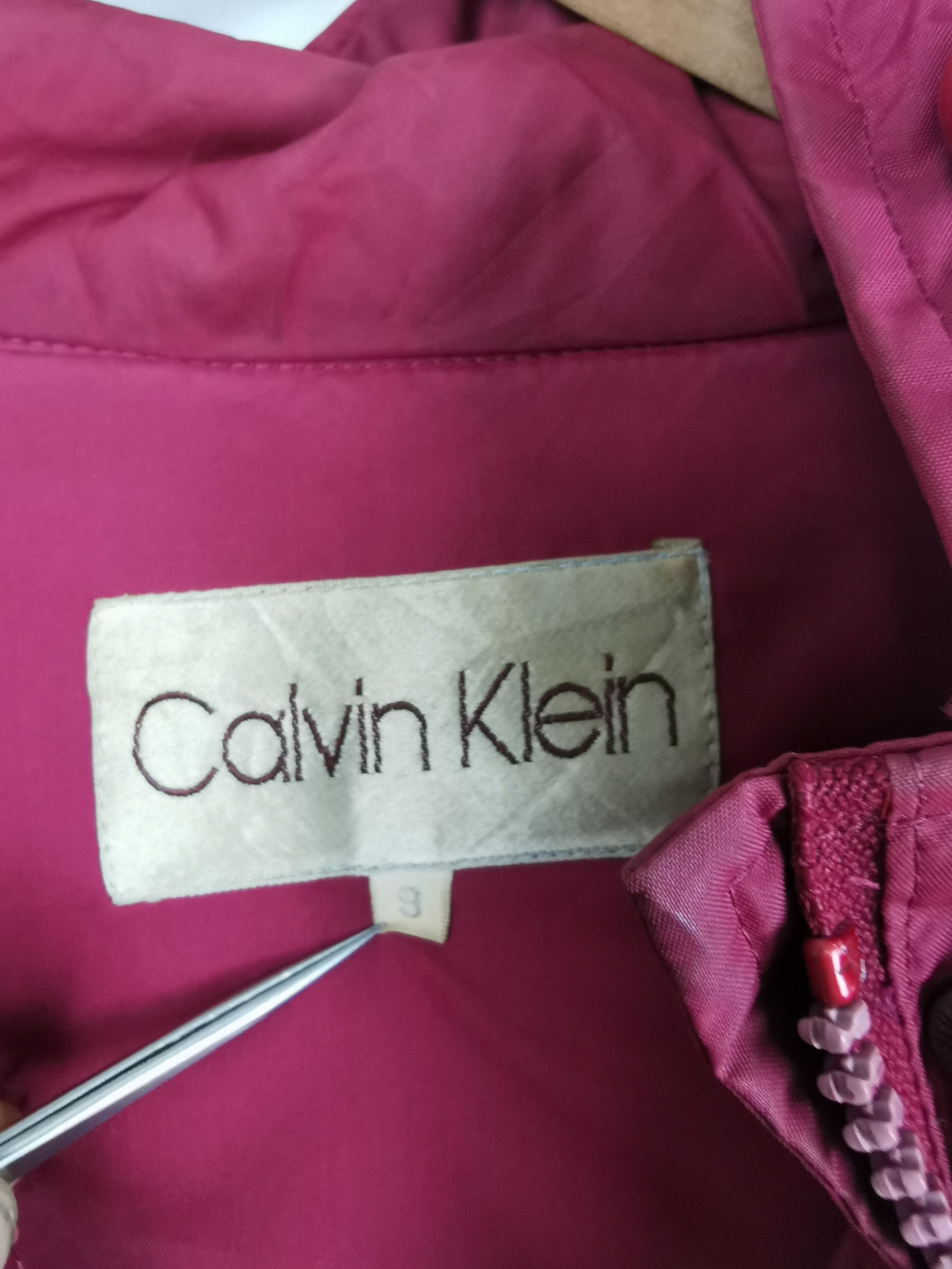 Calvin Klein 💥OFFER ME💥Vintage Calvin Klein Hoodie Bomber Jacket Size US M / EU 48-50 / 2 - 5 Thumbnail