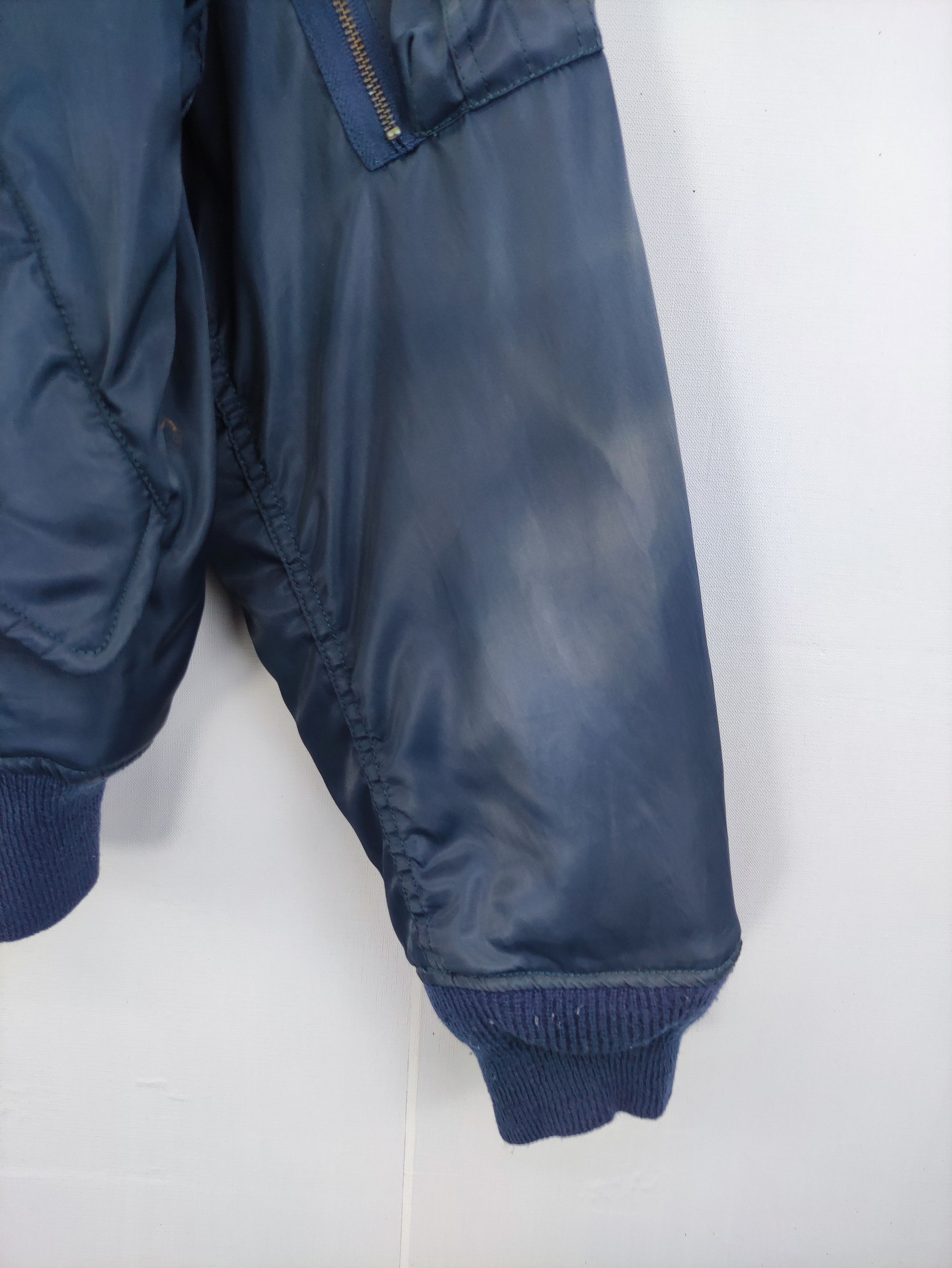 Vintage Vintage Gimny Words Bomber Jacket Zipper Size US L / EU 52-54 / 3 - 2 Thumbnail