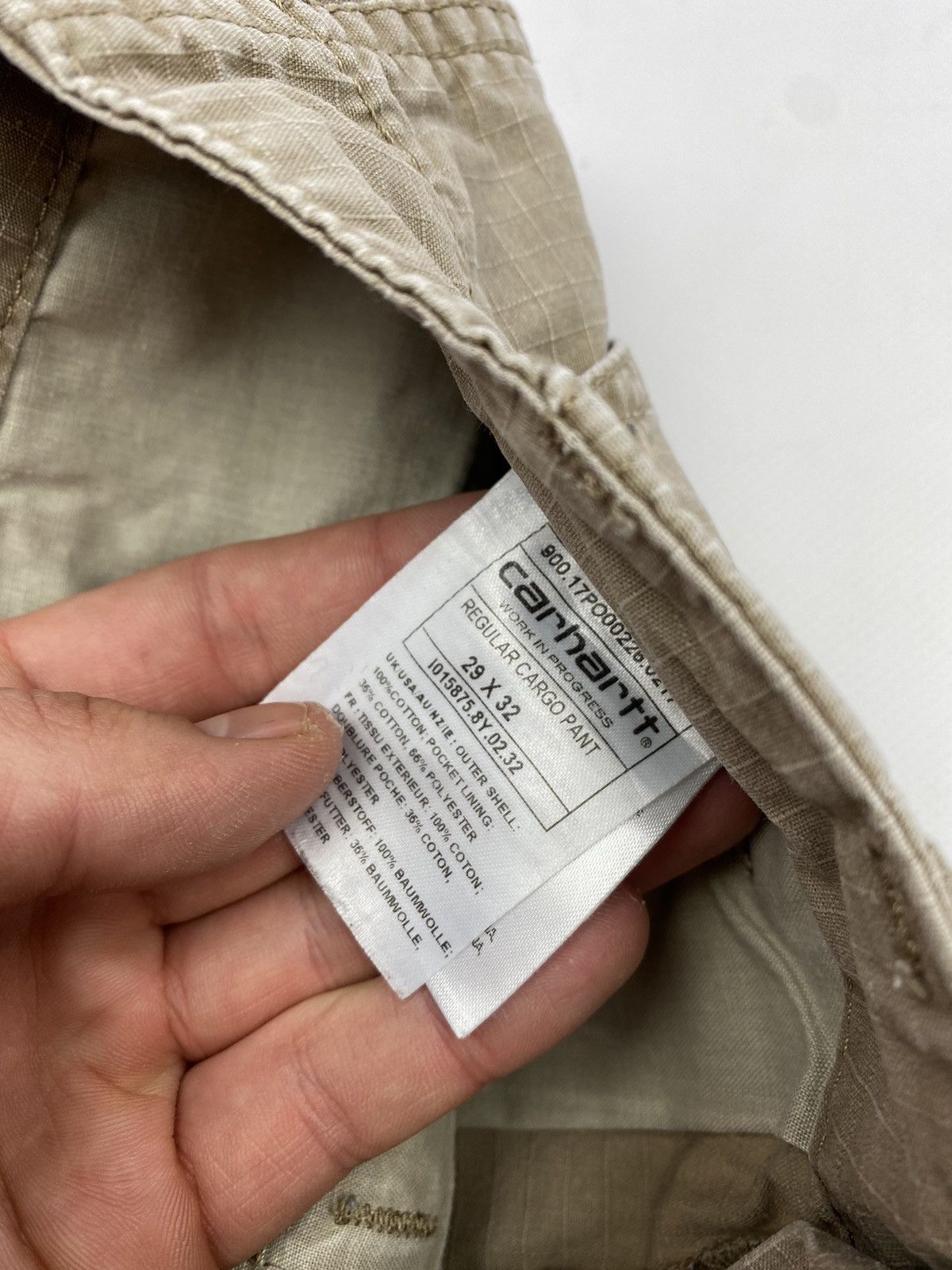 Carhartt × Carhartt Wip Vintage Carhartt WIP Cargo Pants Travis Scott Style Size US 29 - 7 Thumbnail