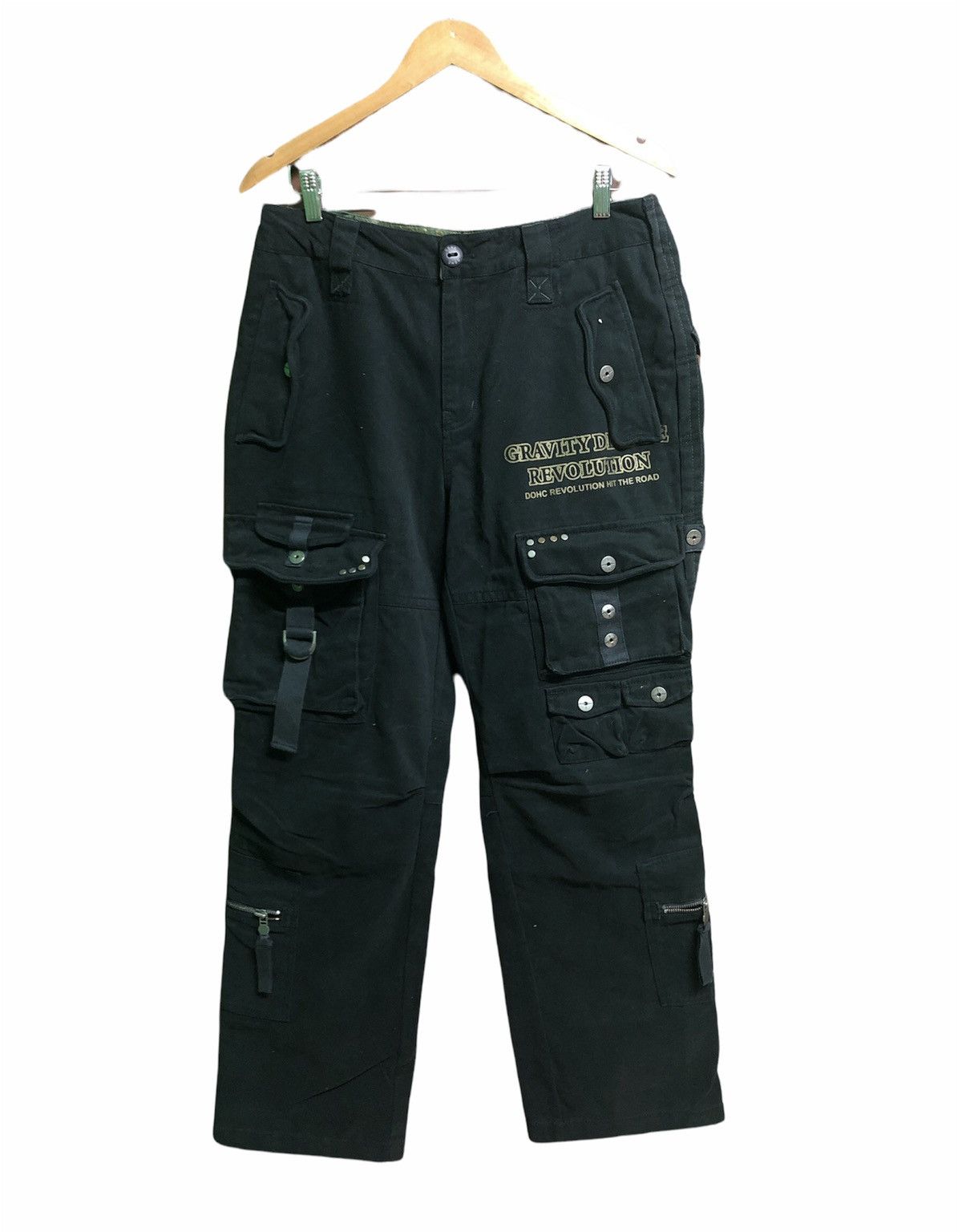 Japanese Brand DOHC Tactical Bondage Cargo Pants Size US 34 / EU 50 - 2 Thumbnail