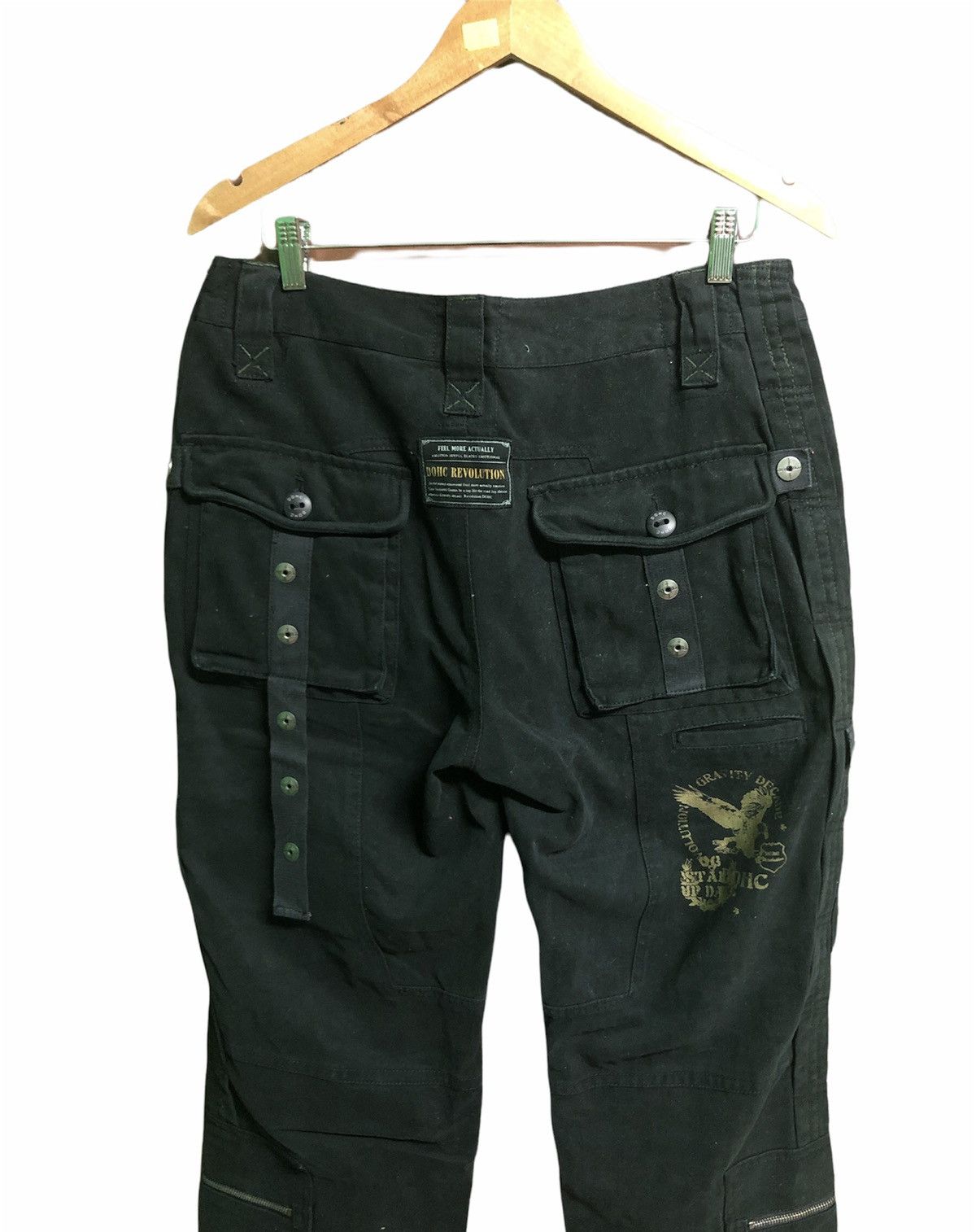 Japanese Brand DOHC Tactical Bondage Cargo Pants Size US 34 / EU 50 - 5 Thumbnail