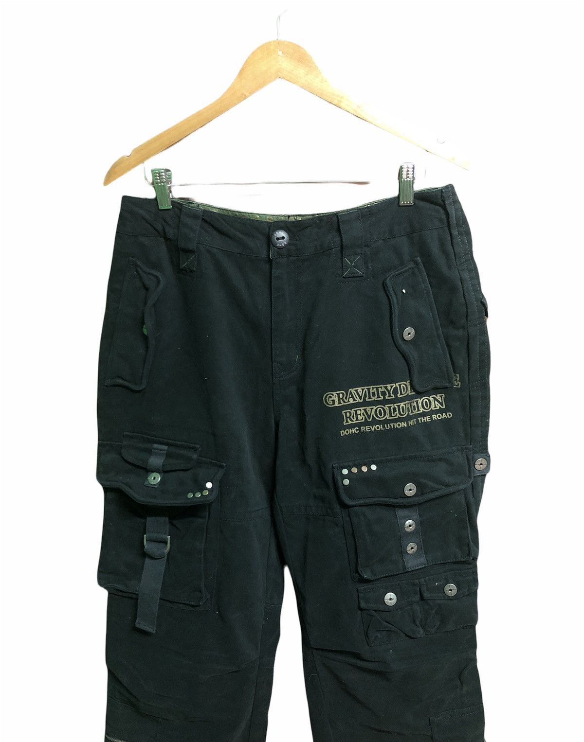 Japanese Brand DOHC Tactical Bondage Cargo Pants Size US 34 / EU 50 - 6 Thumbnail