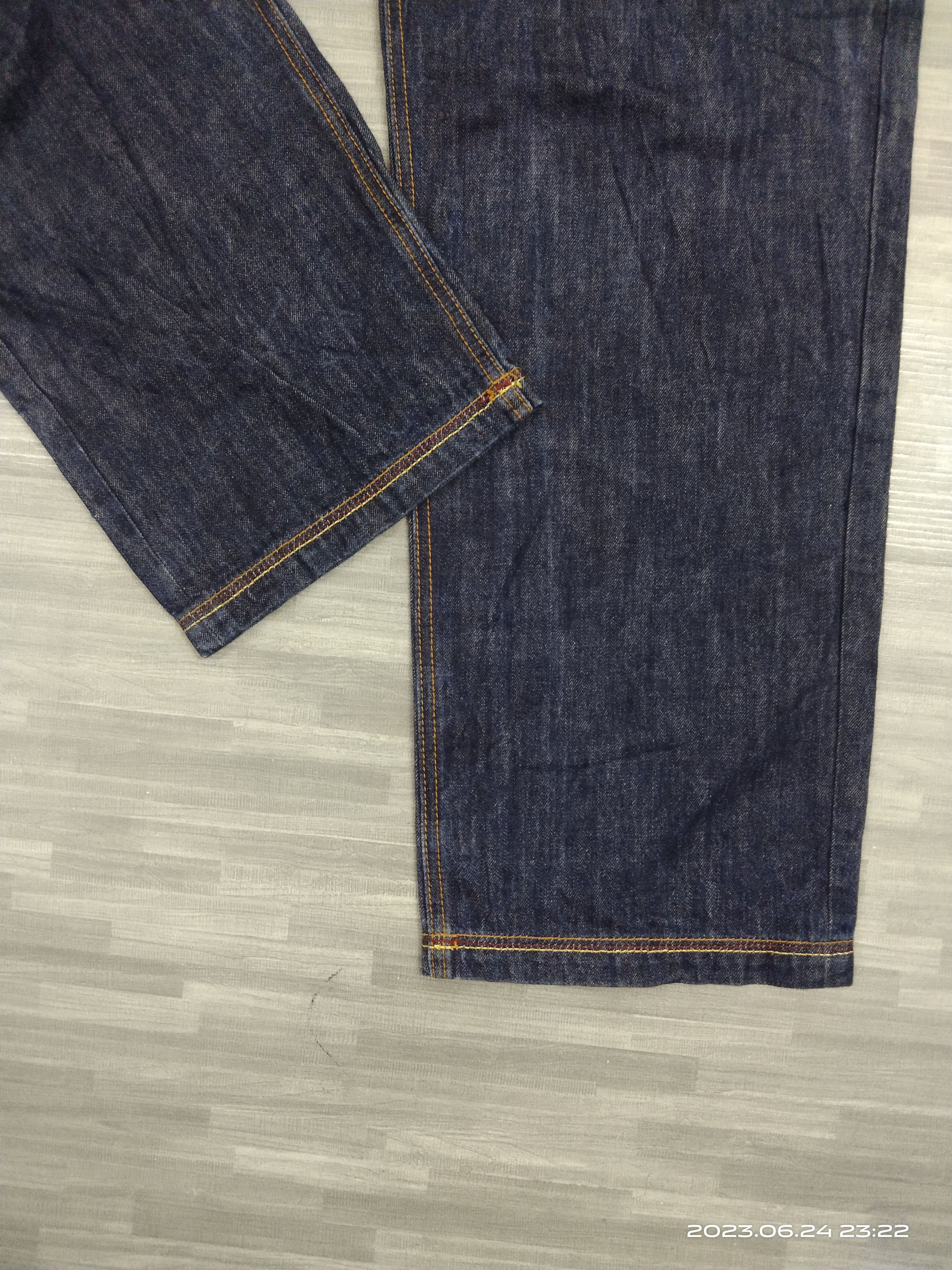 Art Comes First ART HANDMADE FLOWERS STUDDED CROWN HOLDER DENIM PANTS Size US 38 / EU 54 - 6 Thumbnail