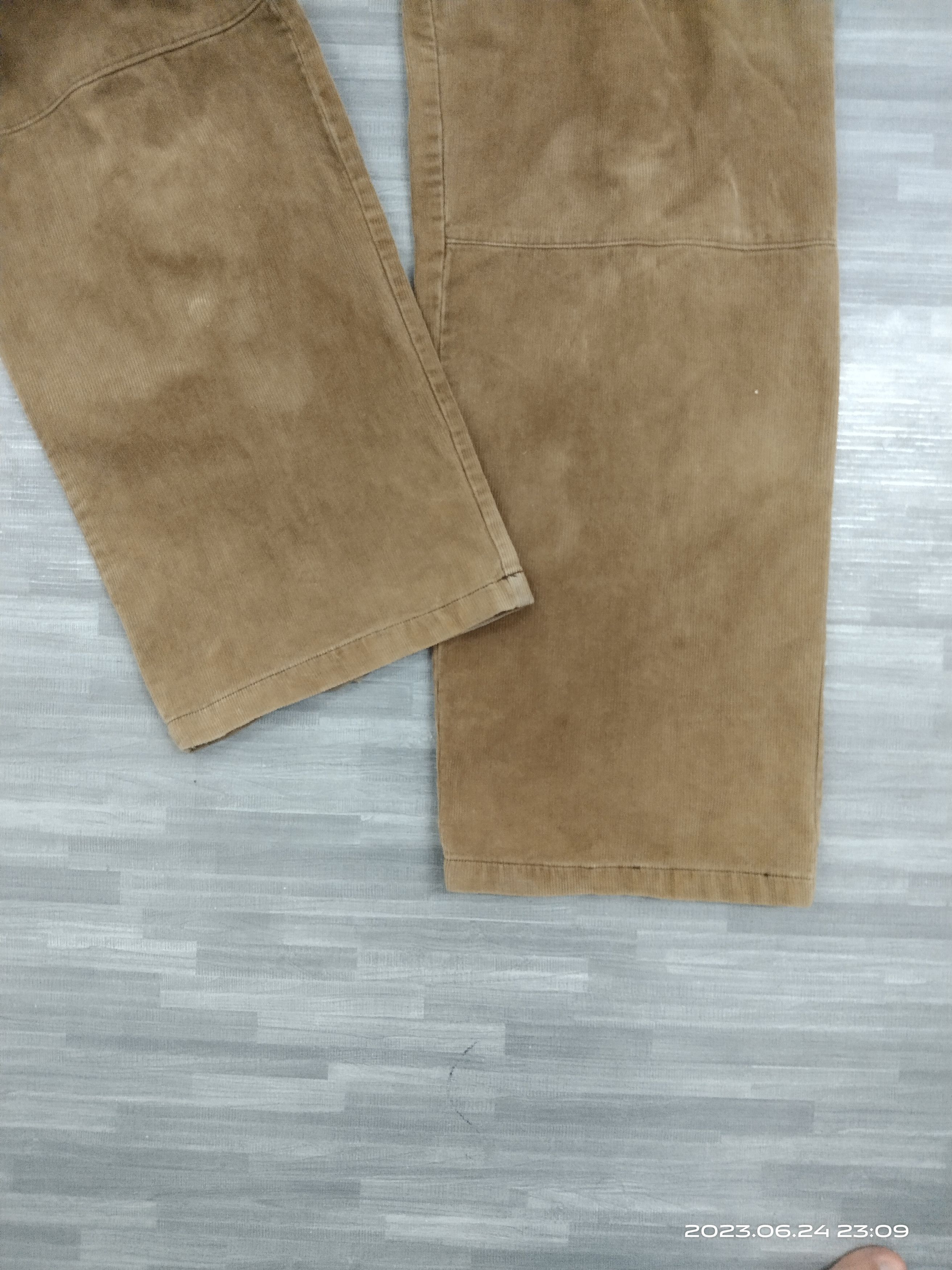 Japanese Brand JAPANESE PUNK MACKDADDY COULDUROY ZIPPER PANTS Size US 33 - 6 Thumbnail
