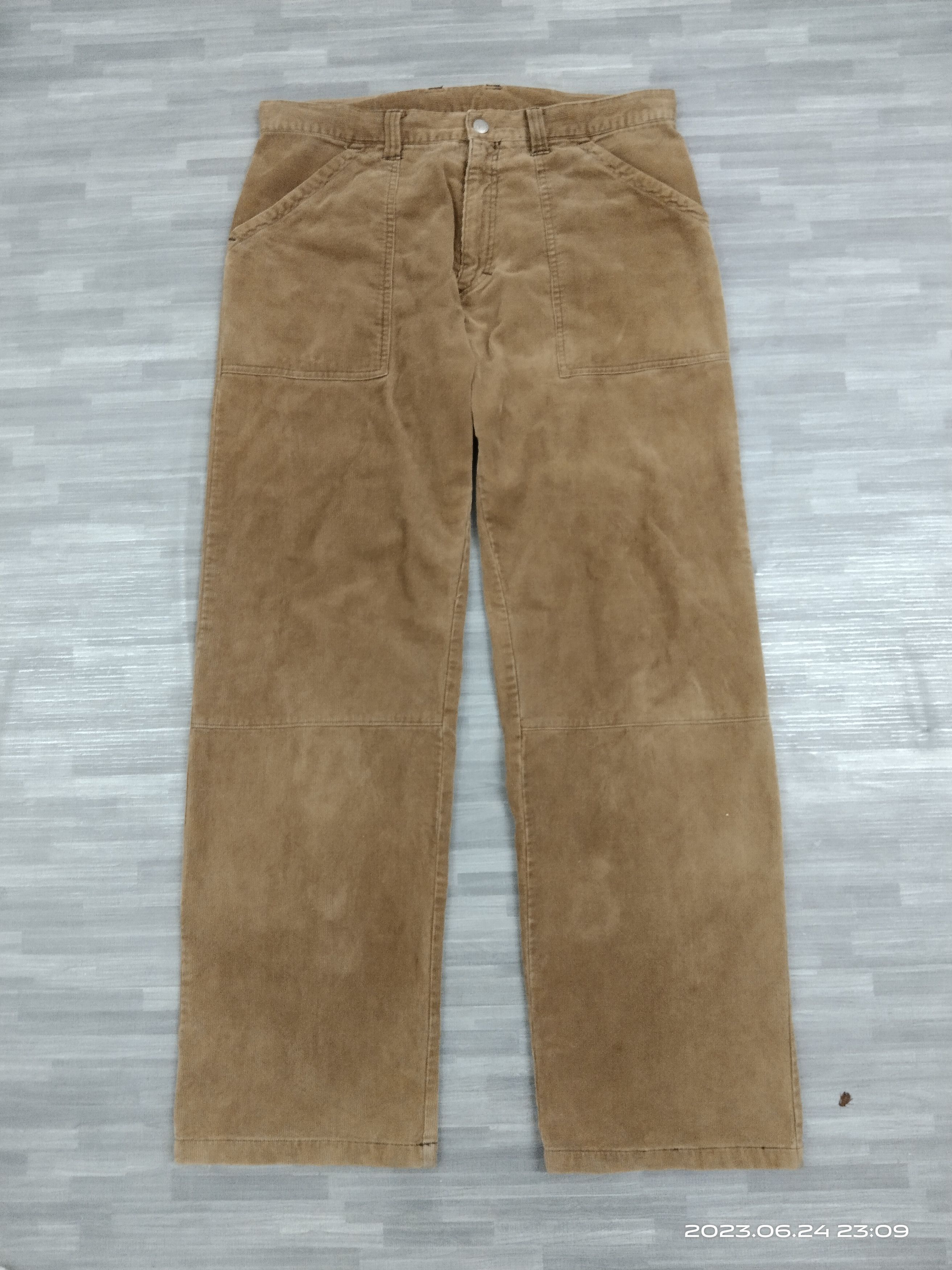 Japanese Brand JAPANESE PUNK MACKDADDY COULDUROY ZIPPER PANTS Size US 33 - 2 Thumbnail