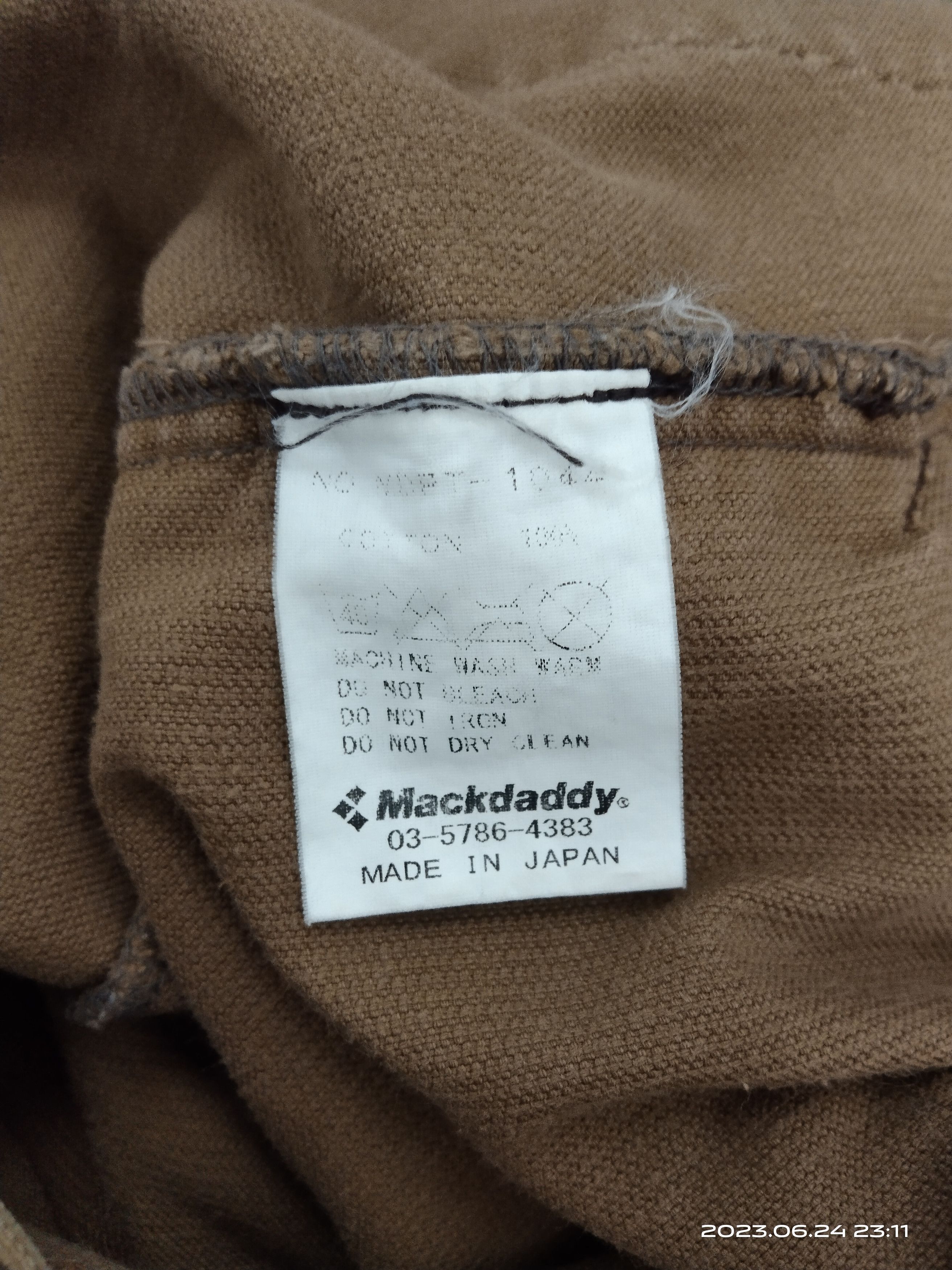 Japanese Brand JAPANESE PUNK MACKDADDY COULDUROY ZIPPER PANTS Size US 33 - 7 Thumbnail