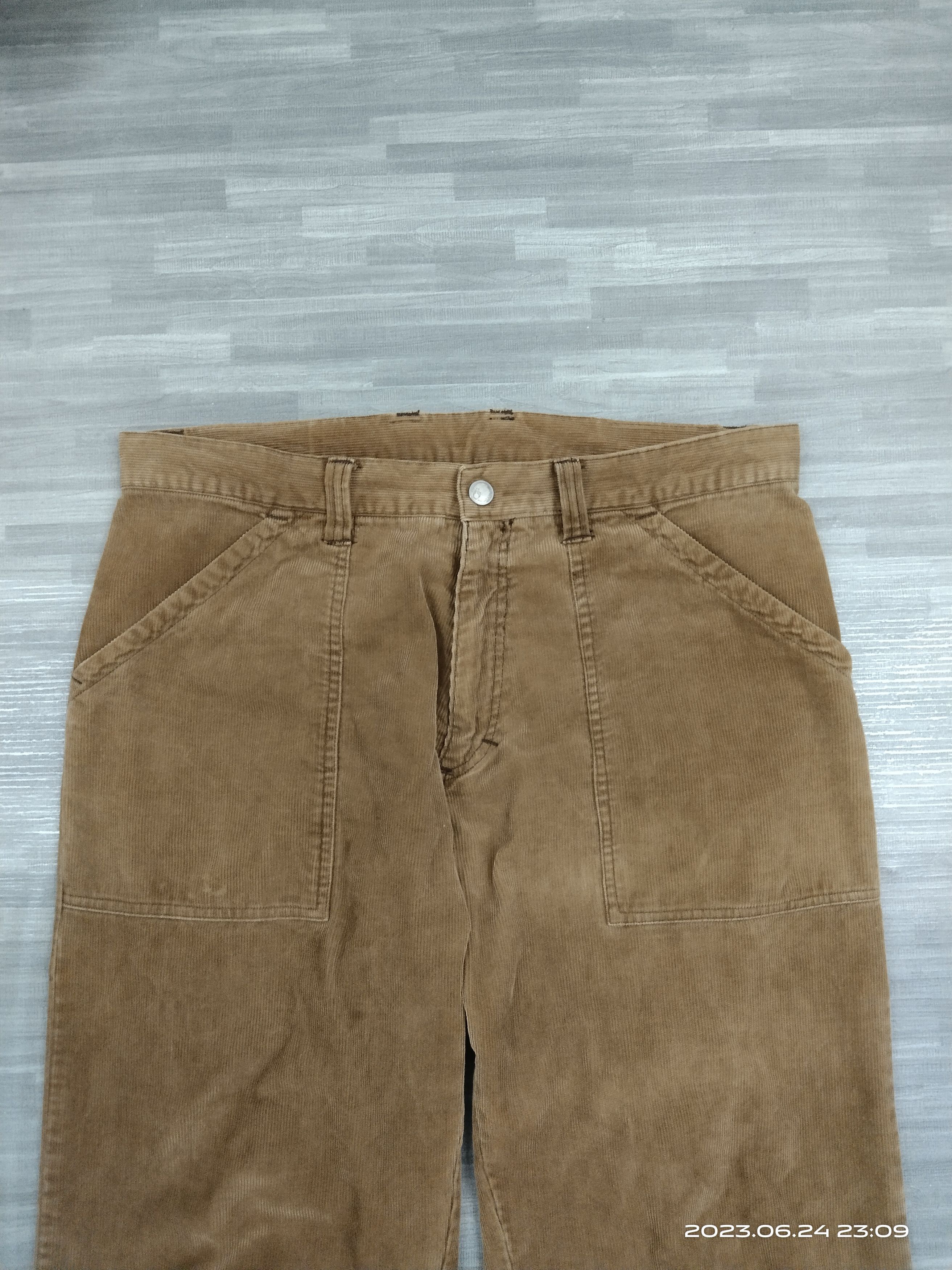Japanese Brand JAPANESE PUNK MACKDADDY COULDUROY ZIPPER PANTS Size US 33 - 4 Thumbnail