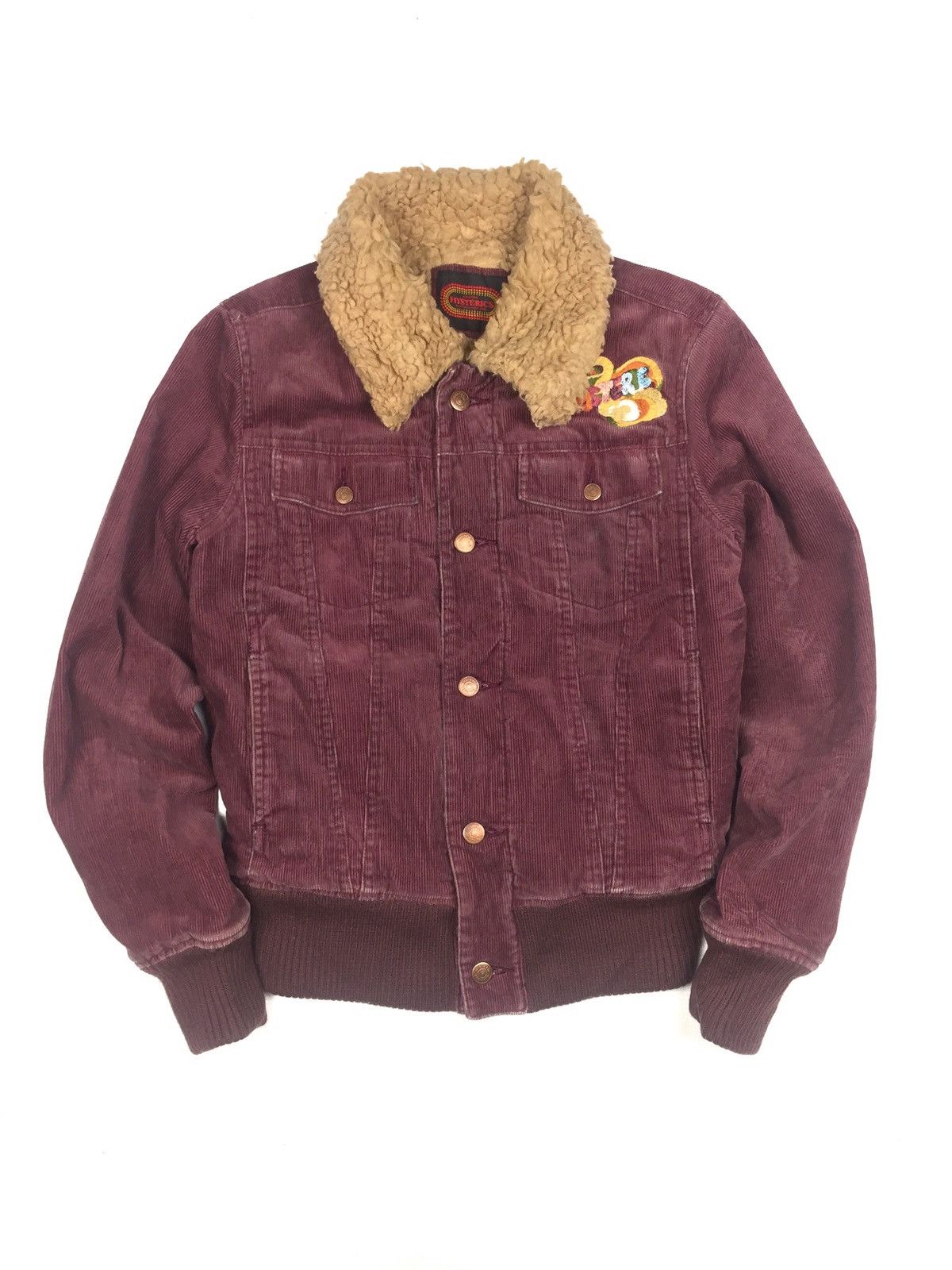 Hysteric Glamour Hysteric Glamour Embroidery Sherpa trucker jacket Size XS / US 0-2 / IT 36-38 - 2 Thumbnail
