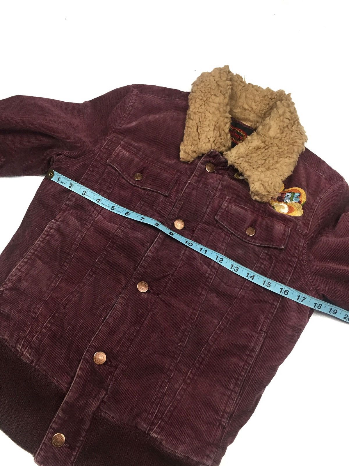 Hysteric Glamour Hysteric Glamour Embroidery Sherpa trucker jacket Size XS / US 0-2 / IT 36-38 - 11 Thumbnail