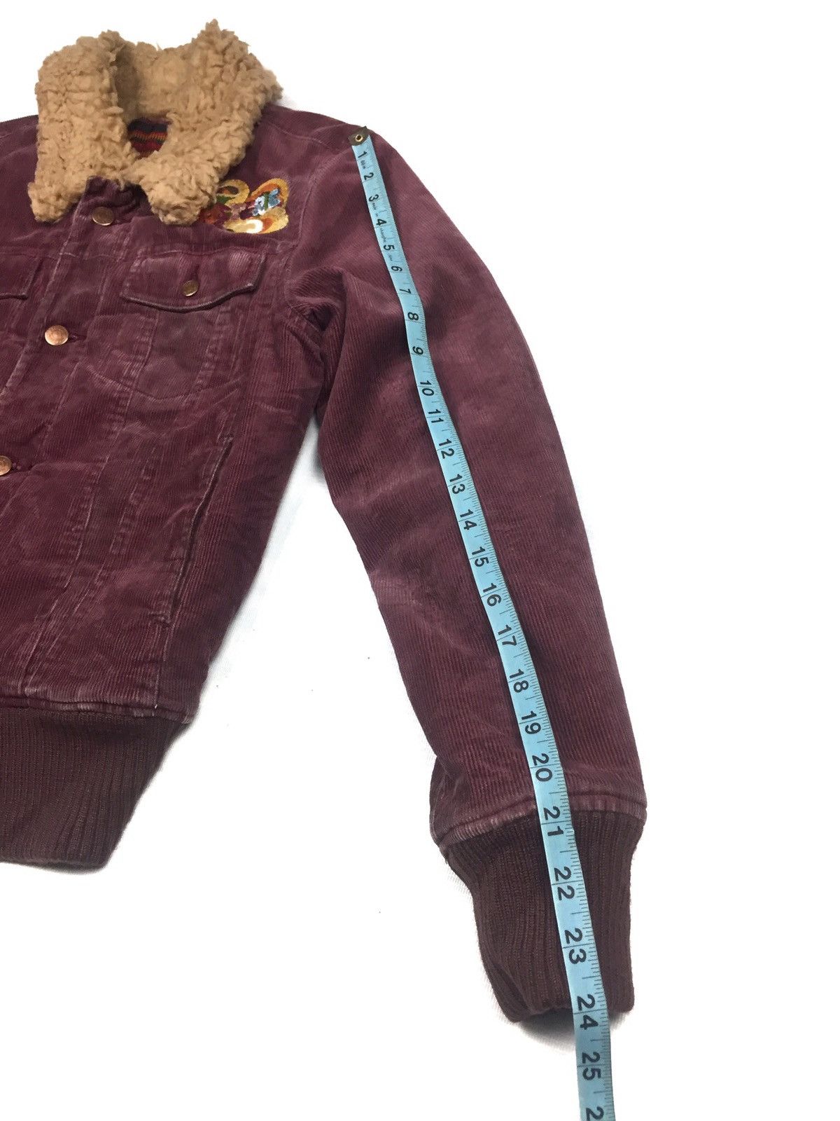 Hysteric Glamour Hysteric Glamour Embroidery Sherpa trucker jacket Size XS / US 0-2 / IT 36-38 - 13 Thumbnail
