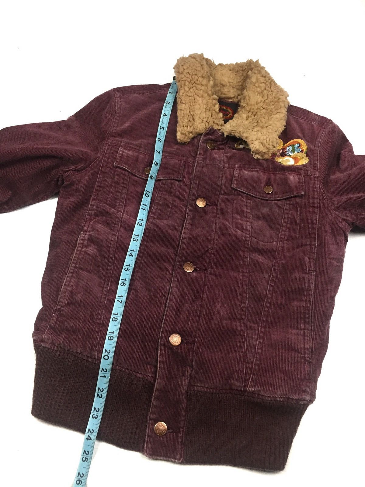 Hysteric Glamour Hysteric Glamour Embroidery Sherpa trucker jacket Size XS / US 0-2 / IT 36-38 - 12 Thumbnail