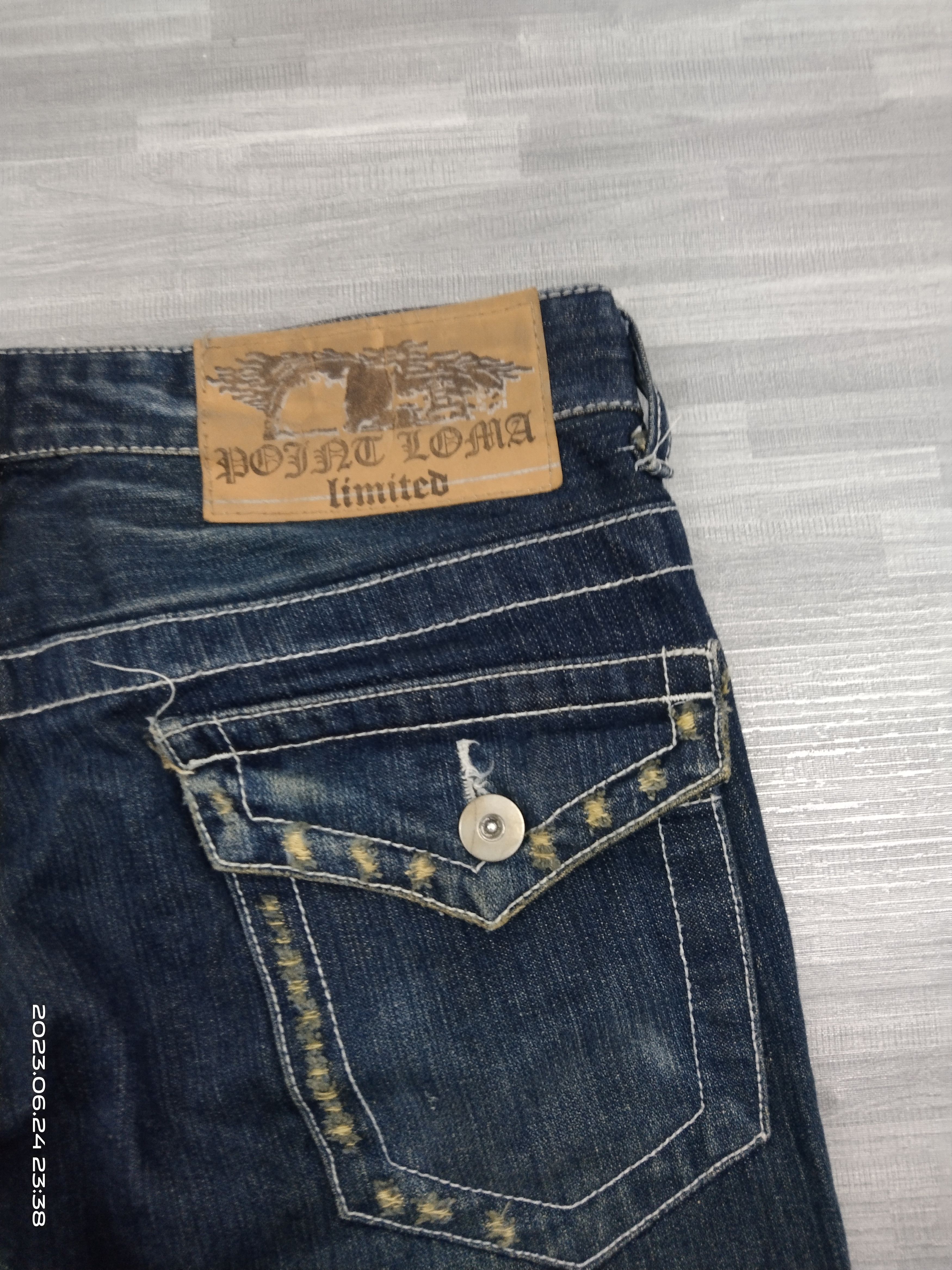 Japanese Brand FLARE SICK LIMITED DENIM PANTS Size US 31 - 8 Thumbnail