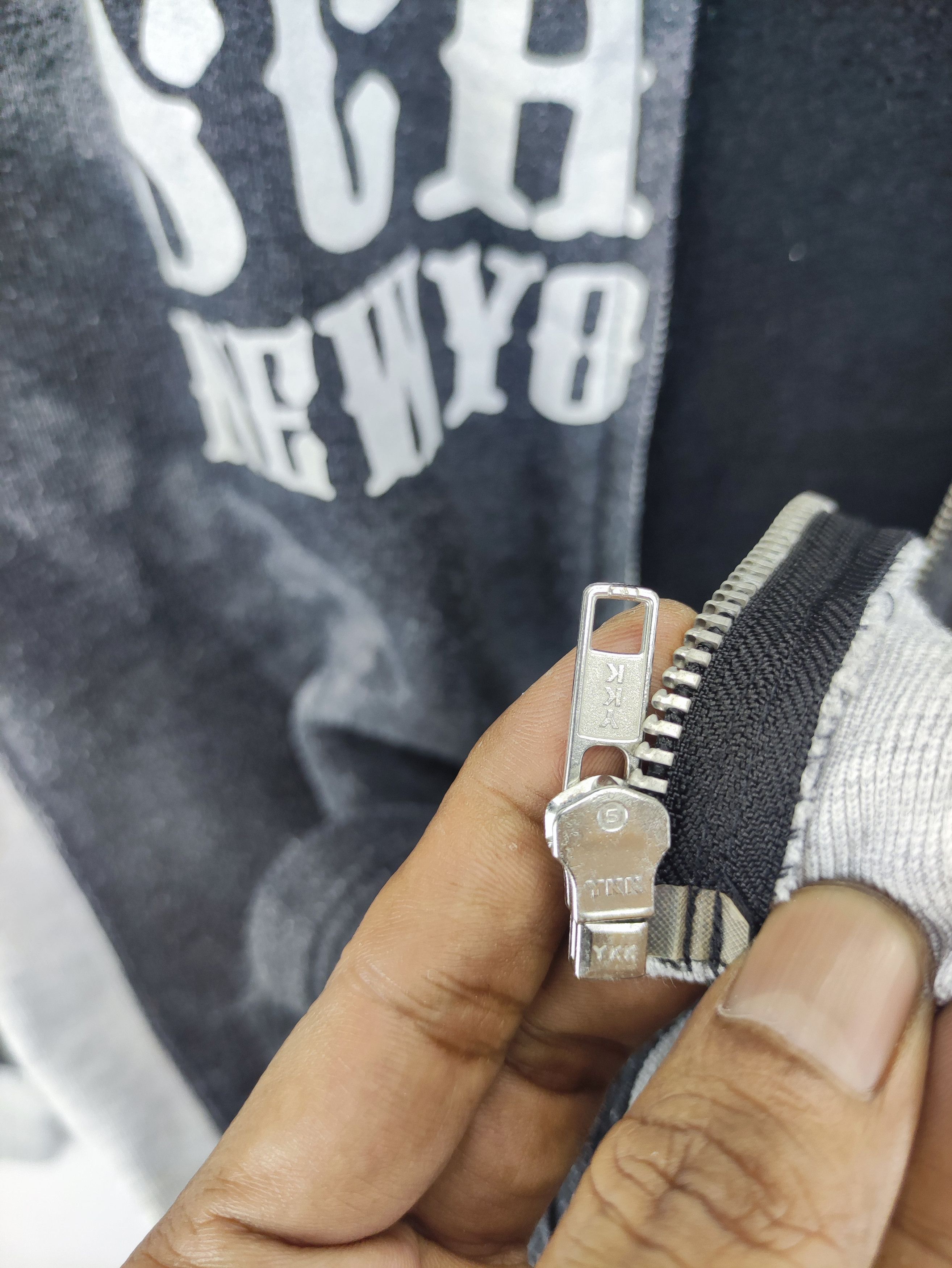 Schott Vintage Schott N.Y.C Sweater Pull Over Hoodie Zipper Size US S / EU 44-46 / 1 - 3 Thumbnail