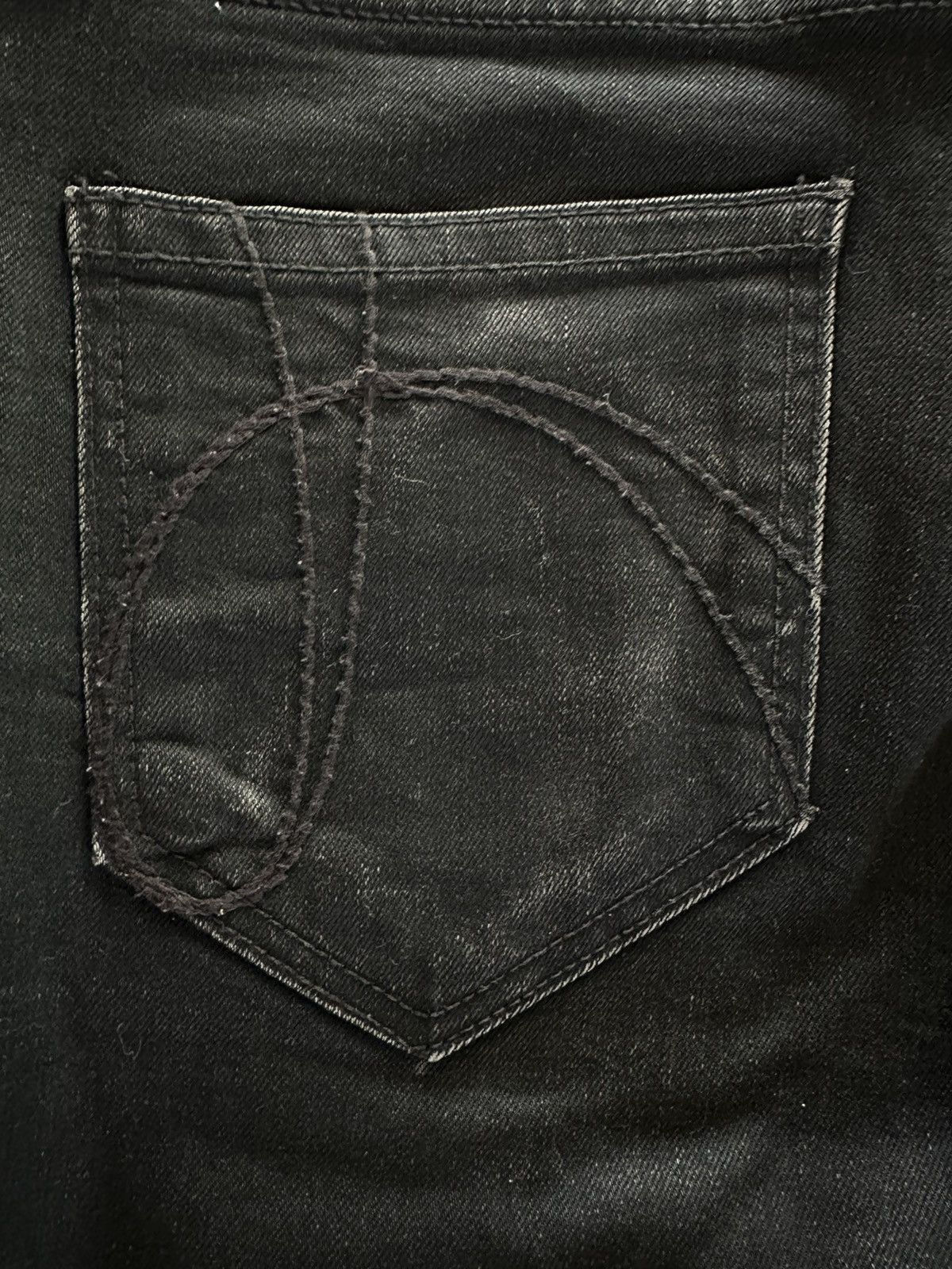 NO ID Avant garde No ID black slim denim hediboy Size US 30 / EU 46 - 11 Thumbnail