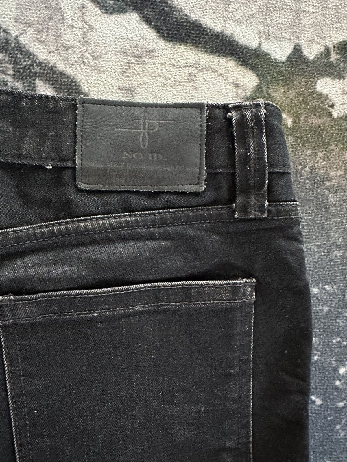 NO ID Avant garde No ID black slim denim hediboy Size US 30 / EU 46 - 12 Thumbnail