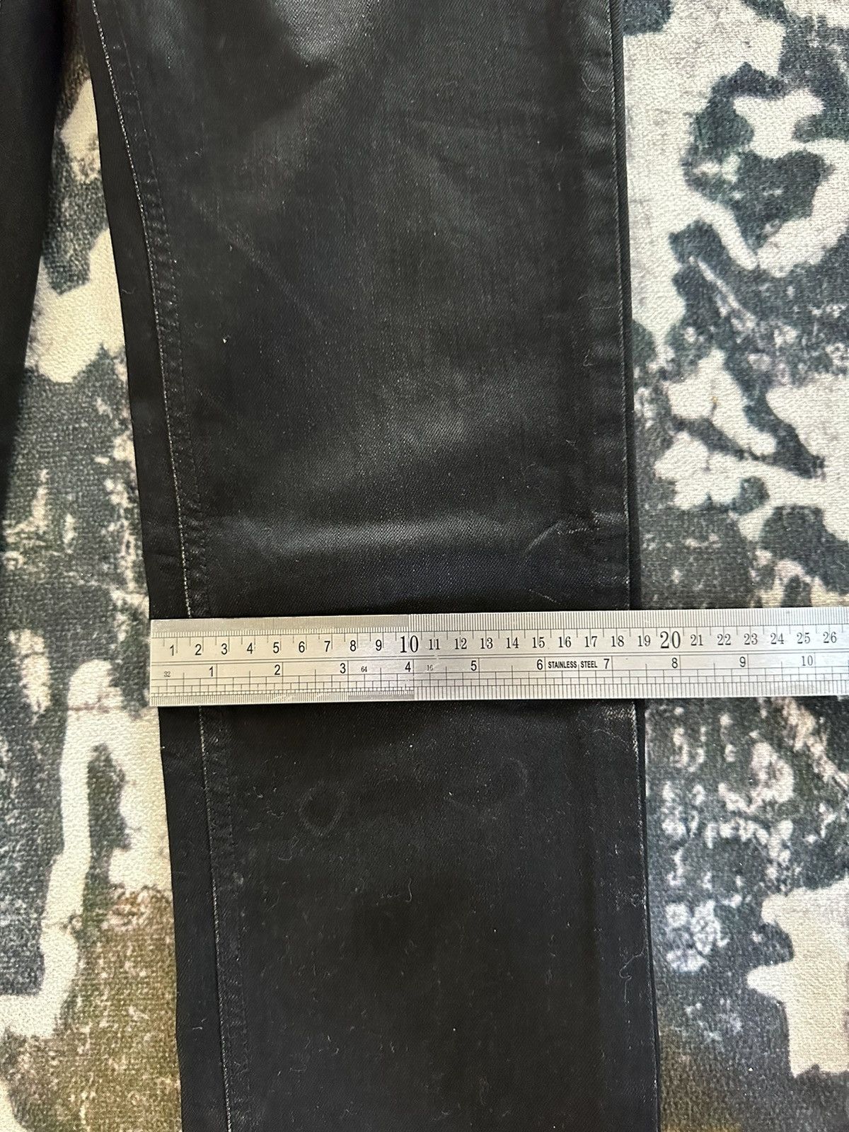 NO ID Avant garde No ID black slim denim hediboy Size US 30 / EU 46 - 16 Thumbnail