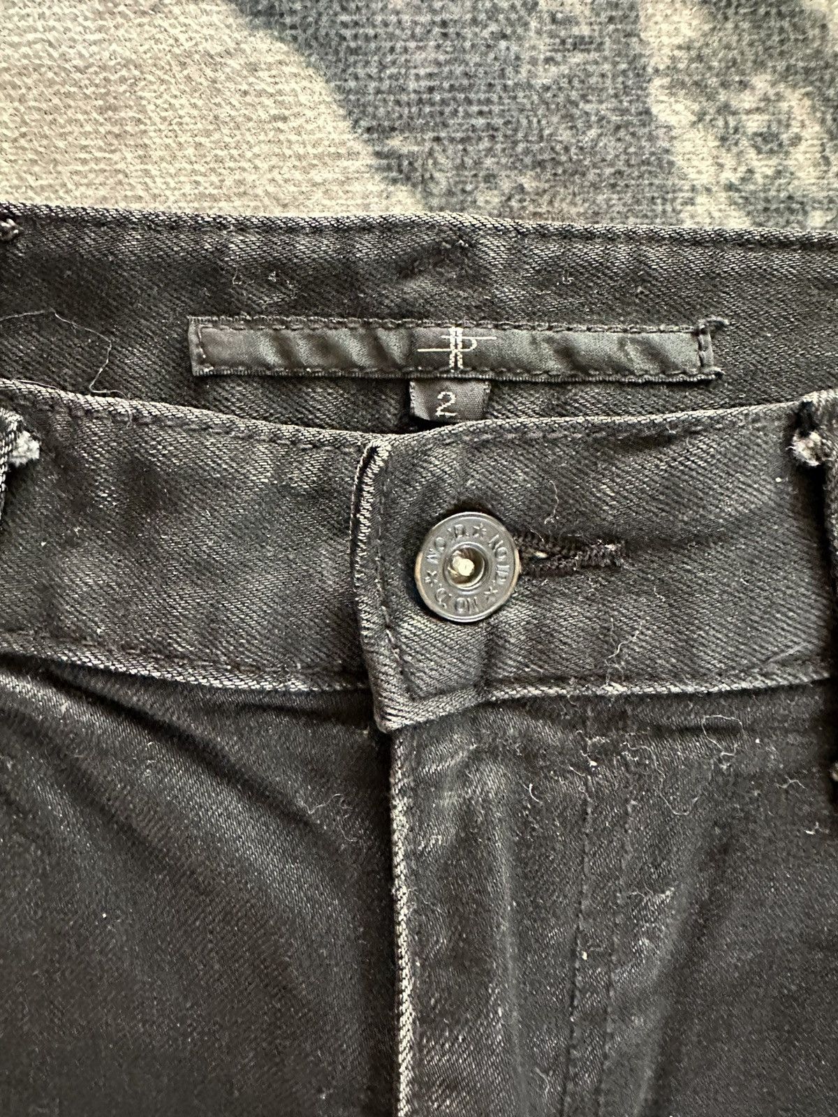 NO ID Avant garde No ID black slim denim hediboy Size US 30 / EU 46 - 5 Thumbnail