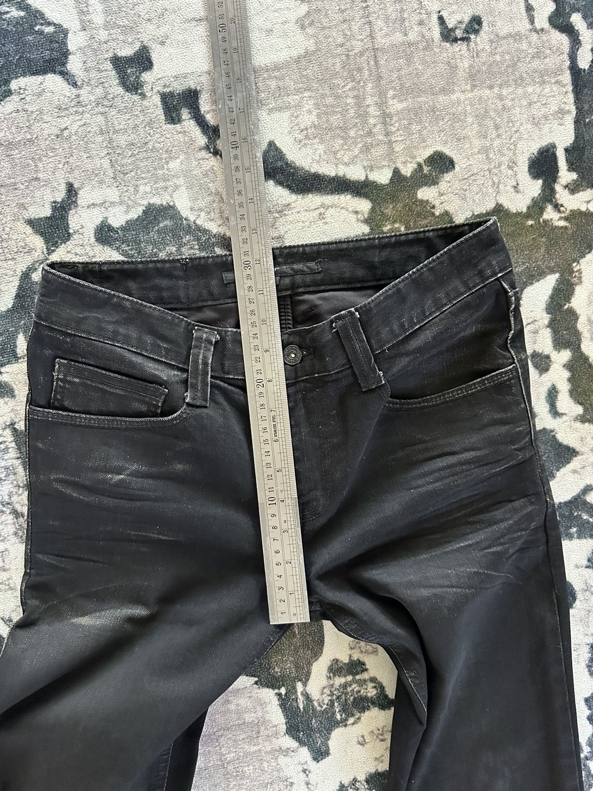 NO ID Avant garde No ID black slim denim hediboy Size US 30 / EU 46 - 18 Thumbnail