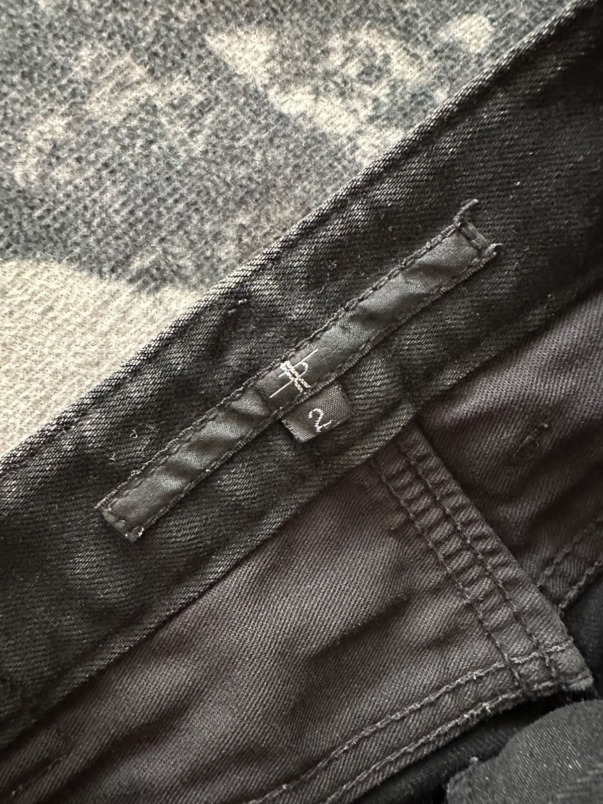 NO ID Avant garde No ID black slim denim hediboy Size US 30 / EU 46 - 7 Thumbnail