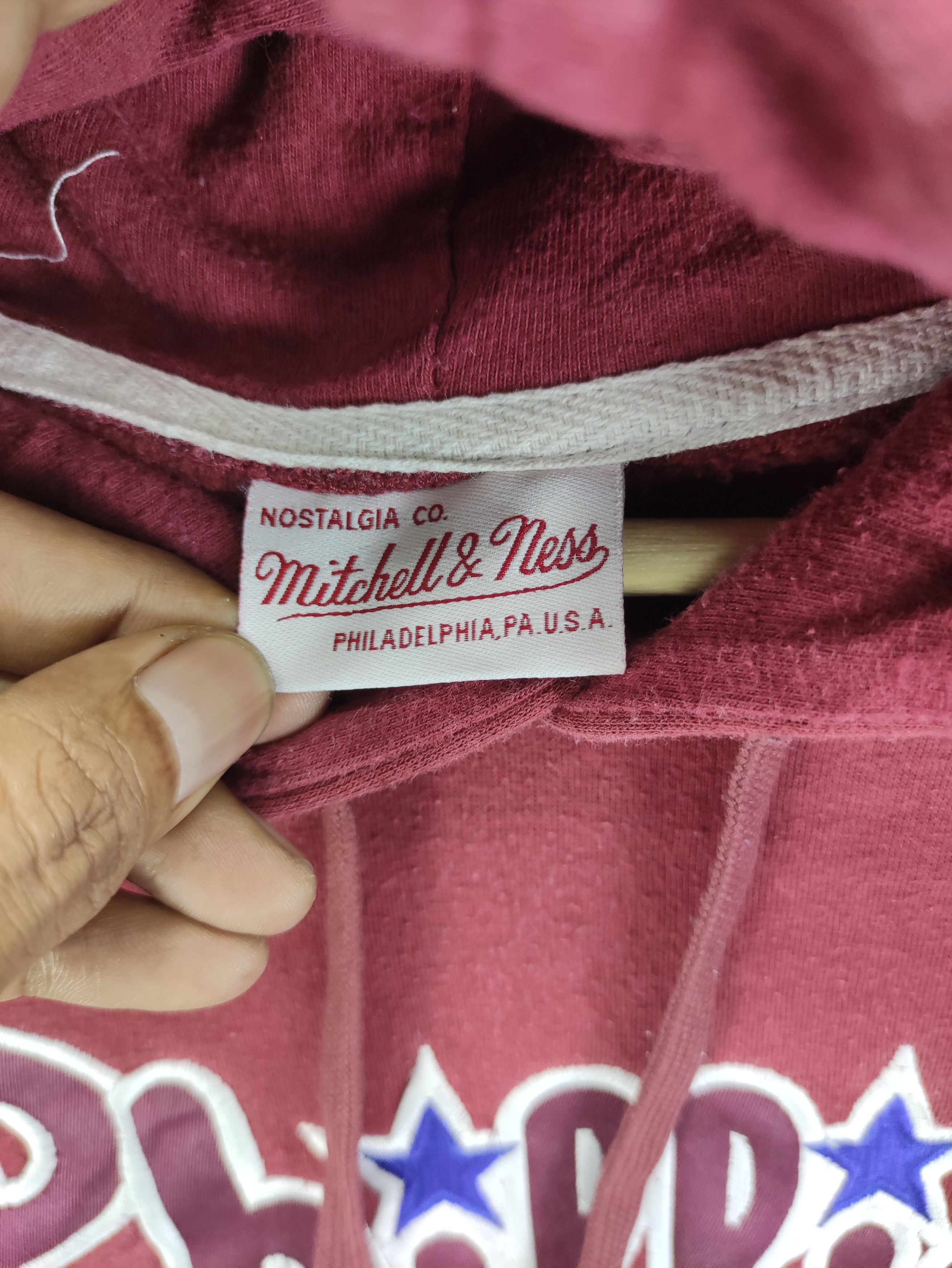 Mitchell & Ness Vintage Mitchell & Ness Sweater Pull Over Hoodie Size US M / EU 48-50 / 2 - 6 Thumbnail
