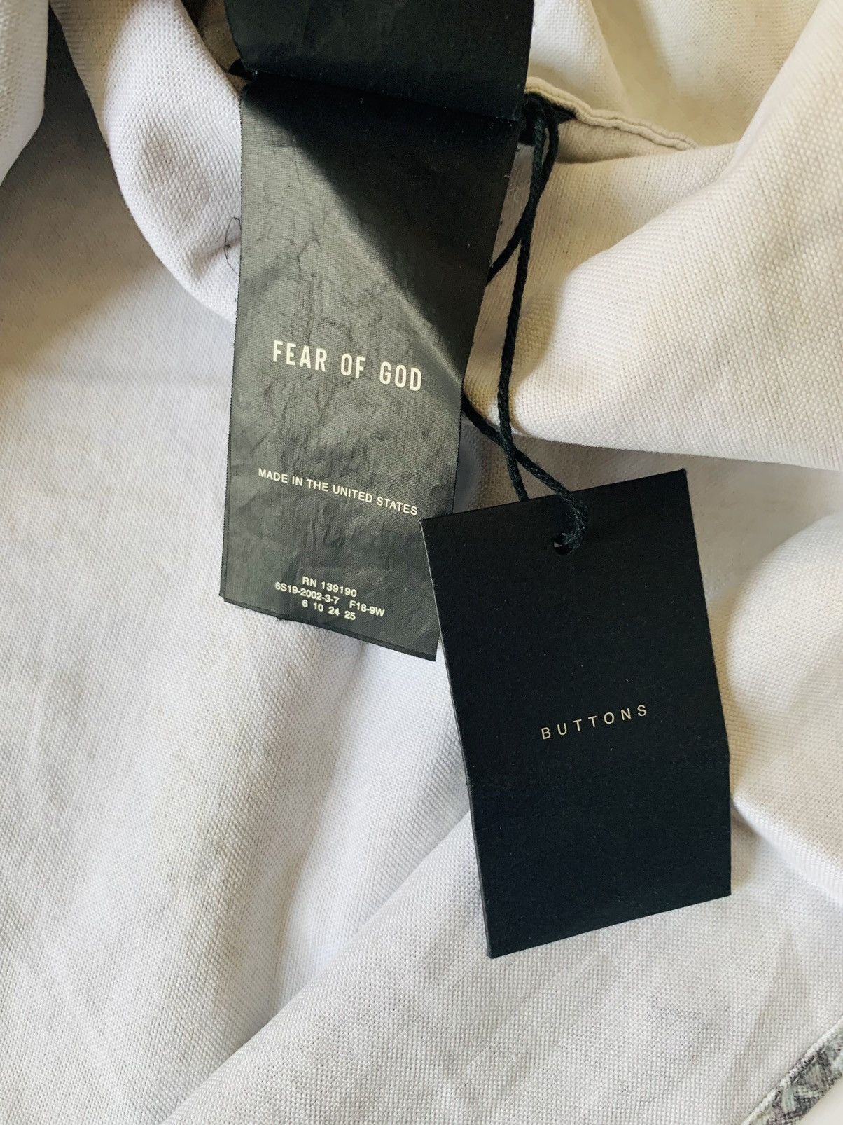 Fear of God Fear of god prairie ghost camo long sleeve button up Size US L / EU 52-54 / 3 - 4 Thumbnail