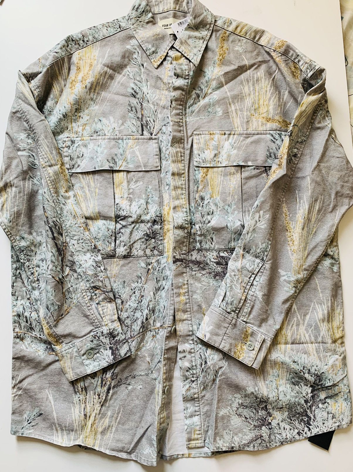 Fear of God Fear of God 6th Prairie Ghost Camo Long Sleeve Shirt