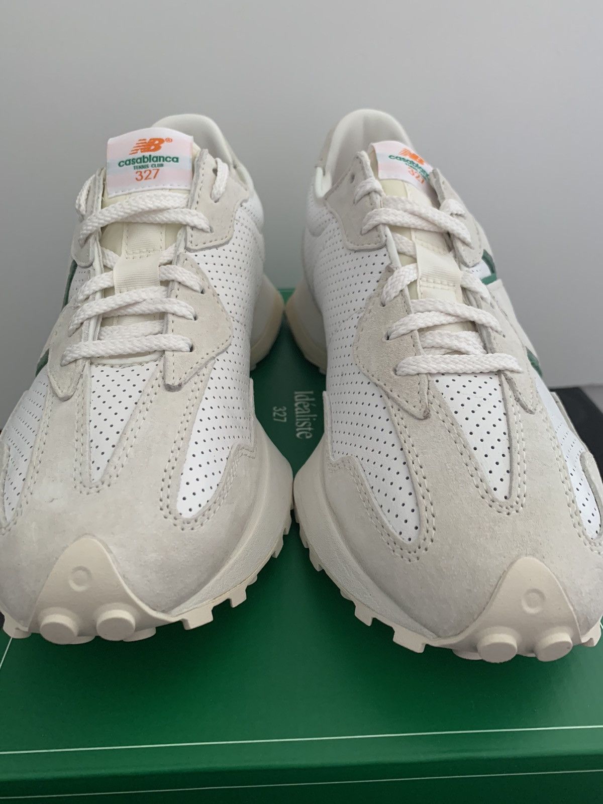 Tennis Club Casablanca Idealiste New Balance 327 Casablanca On Feet