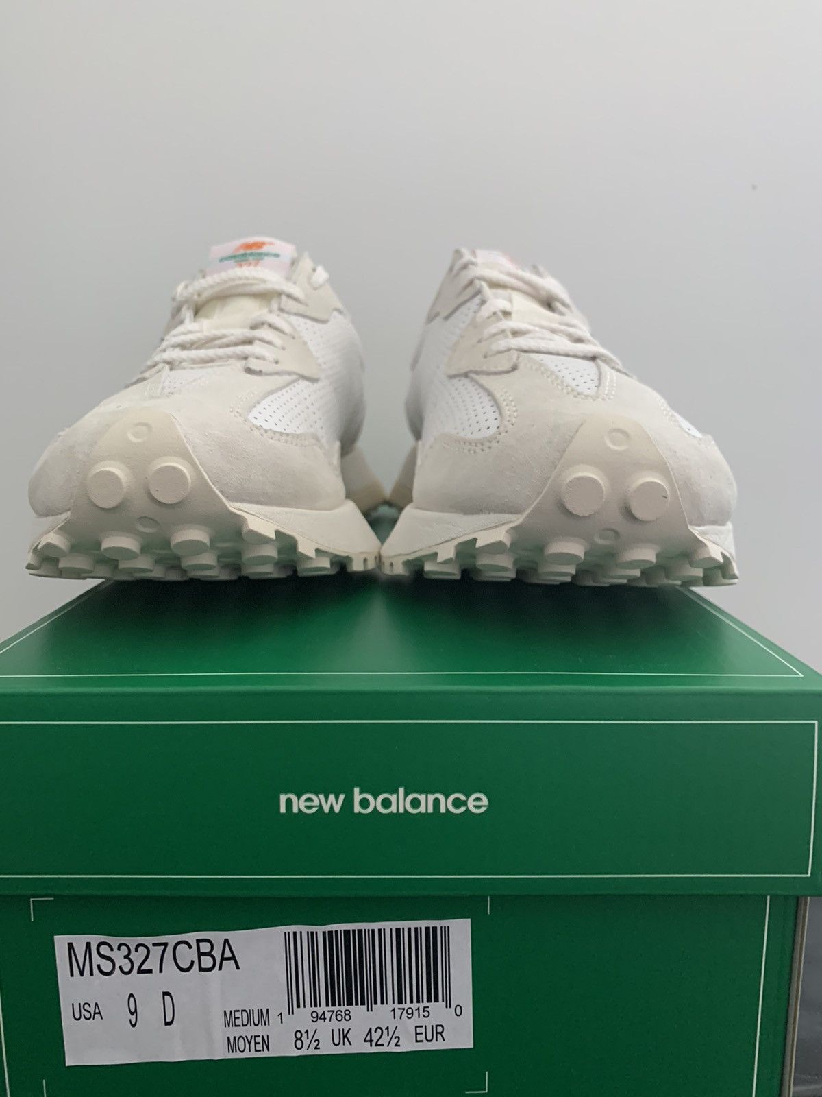 Casablanca × New Balance Casablanca New Balance 327 'Idéaliste - Cream Green MS327CBA Size US 9 / EU 42 - 5 Thumbnail