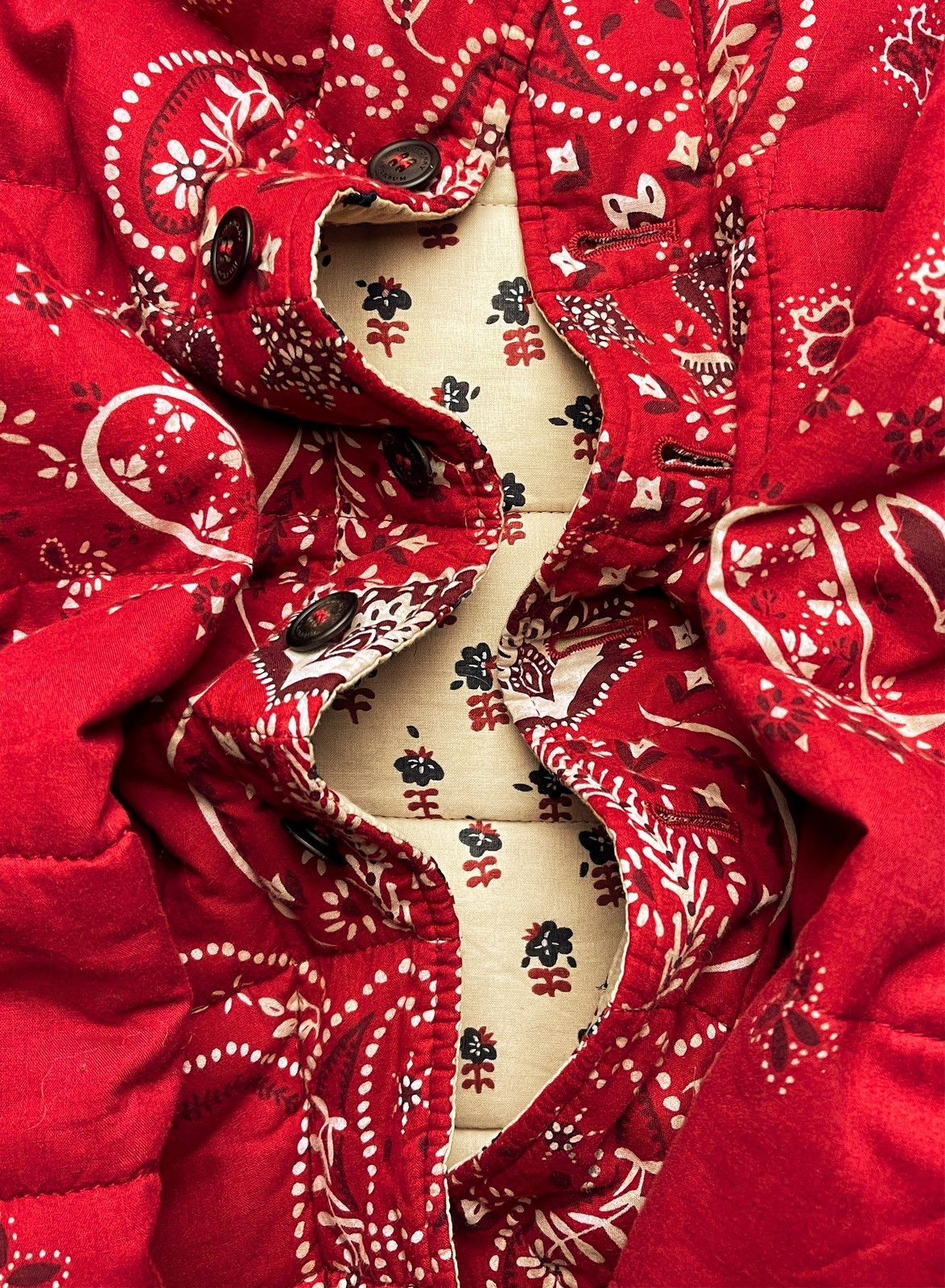 Burberry AW2015 Burberry Prorsum Paisley Quilted Mandolin Jacket Size US M / EU 48-50 / 2 - 2 Thumbnail