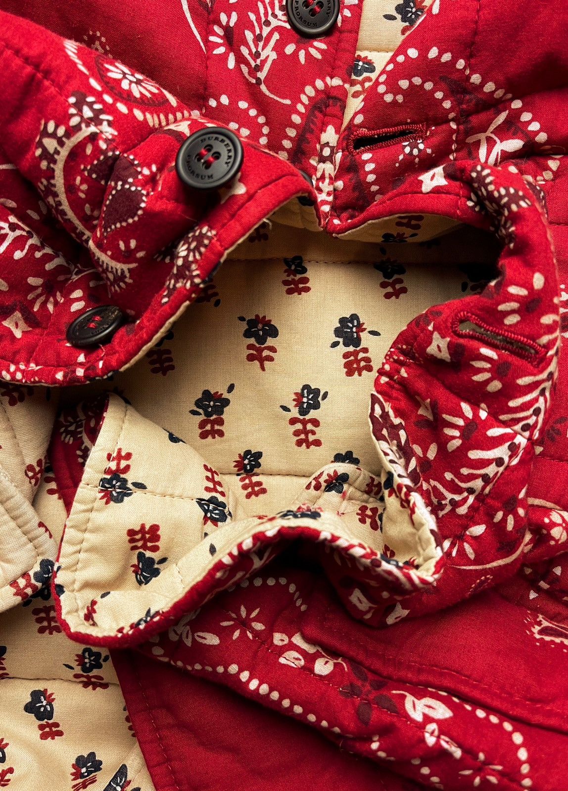 Burberry AW2015 Burberry Prorsum Paisley Quilted Mandolin Jacket Size US M / EU 48-50 / 2 - 5 Thumbnail