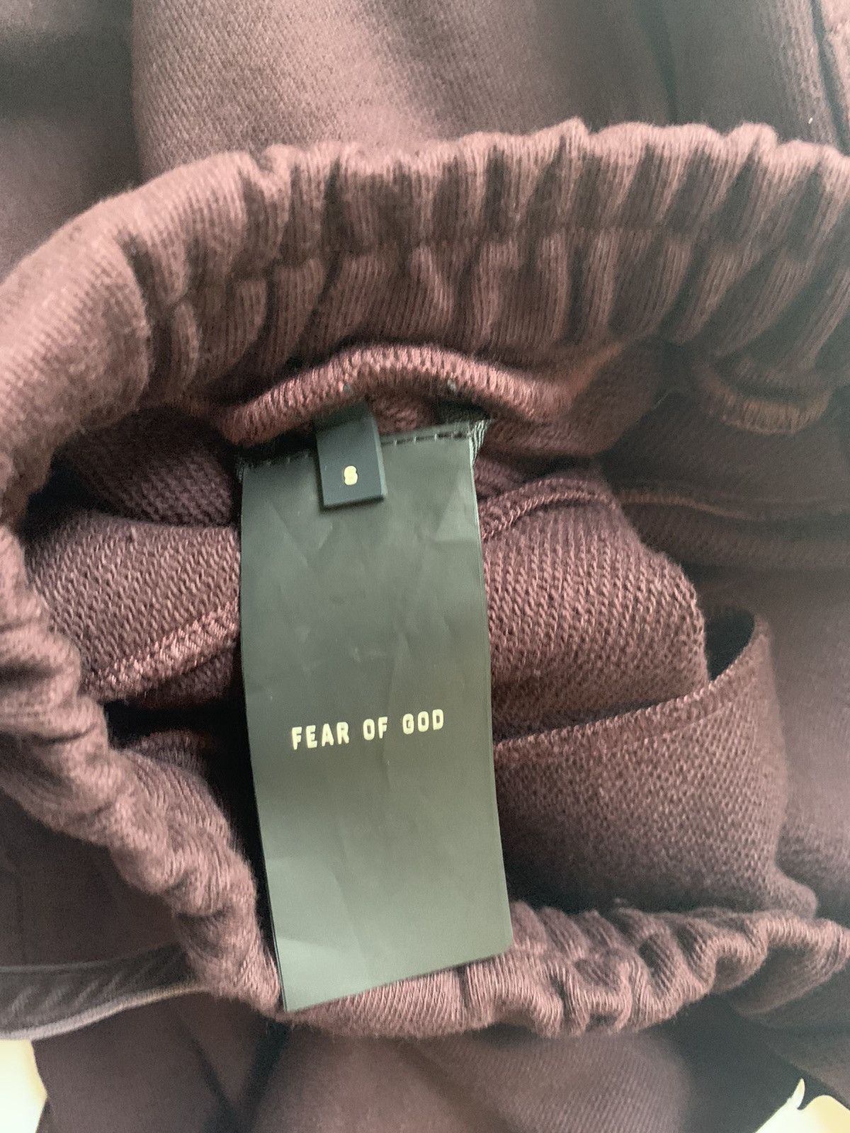 Fear of God Fear of god core sweatpants merlot Size US 30 / EU 46 - 4 Thumbnail