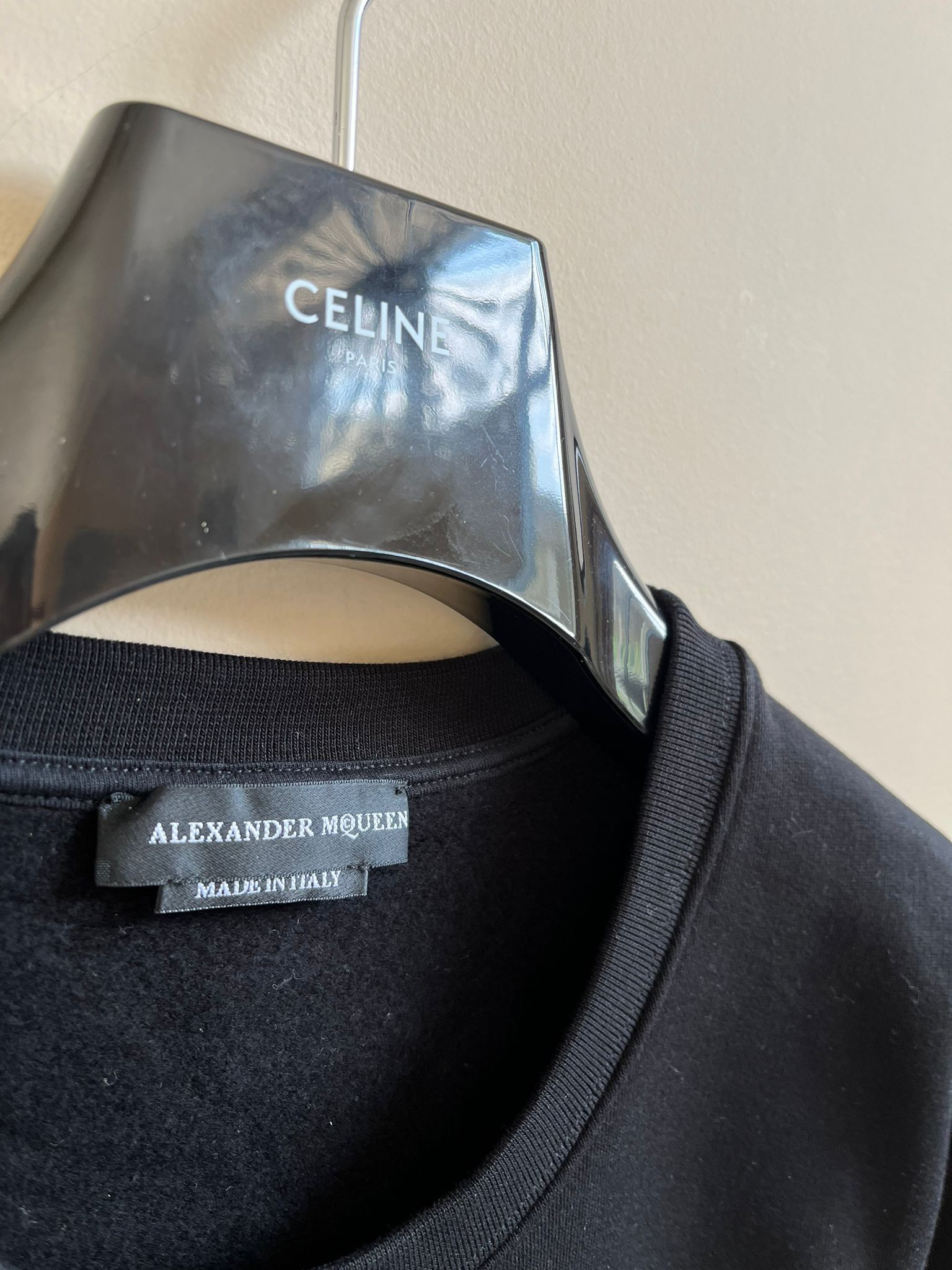 Alexander McQueen Assorted Crewneck Shirt in Black Size US M / EU 48-50 / 2 - 8 Thumbnail
