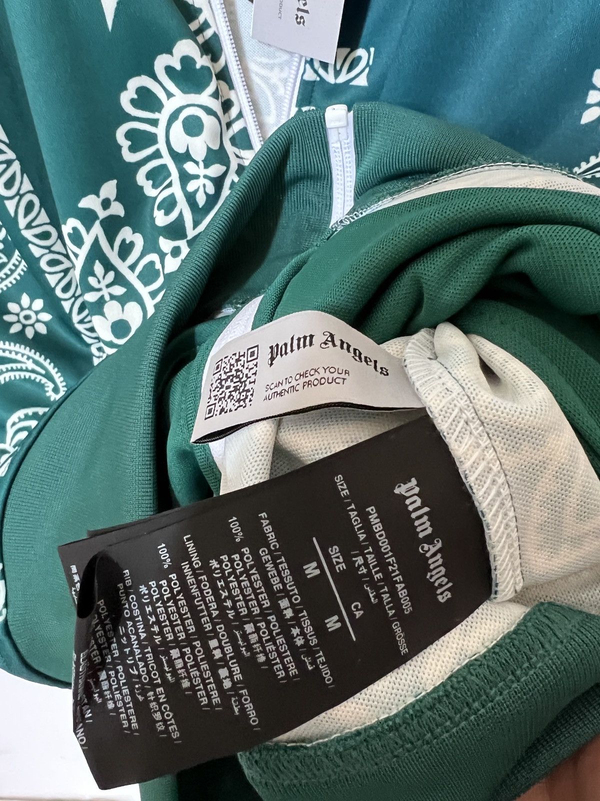 Palm Angels Palm Angels Bandana Track Jacket Size US M / EU 48-50 / 2 - 5 Thumbnail
