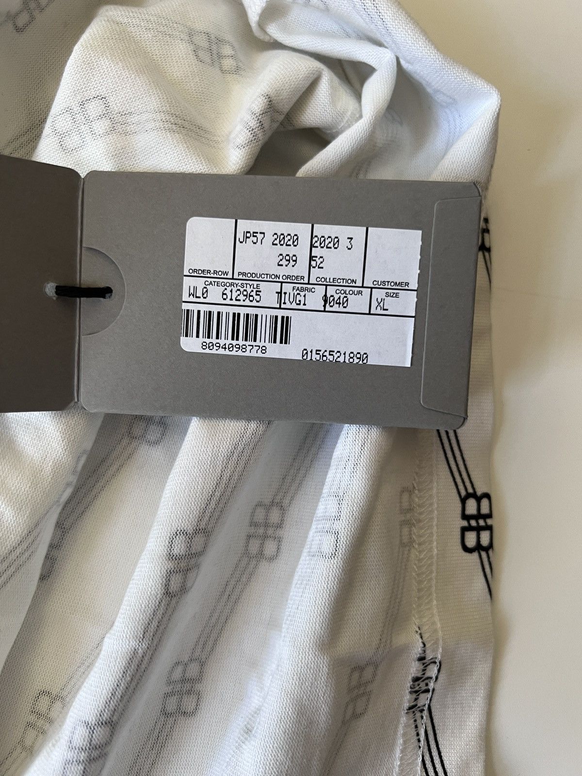 Balenciaga Balenciaga license logo graphic tee women sizing Size XL / US 12-14 / IT 48-50 - 3 Thumbnail