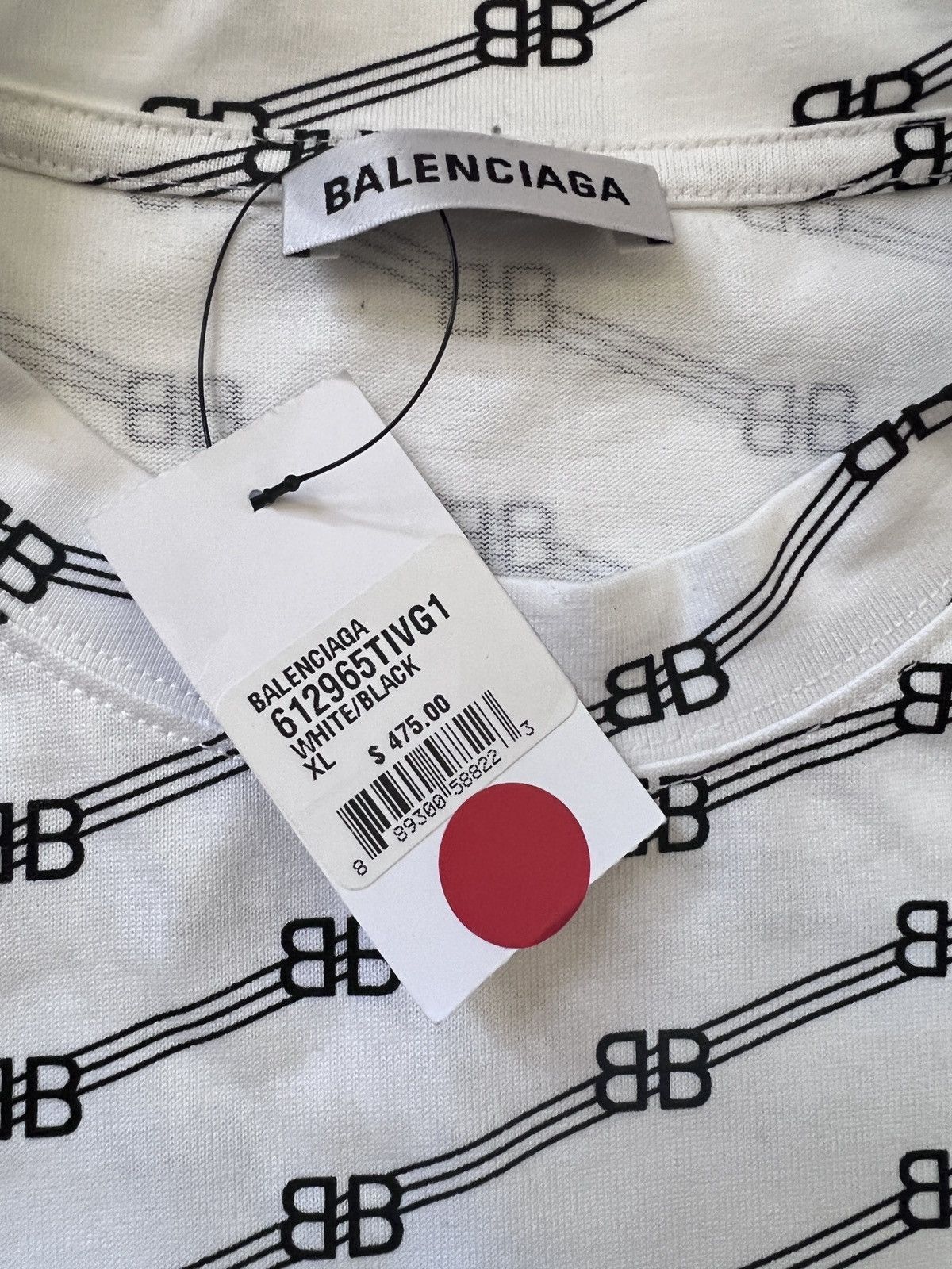 Balenciaga Balenciaga license logo graphic tee women sizing Size XL / US 12-14 / IT 48-50 - 2 Thumbnail