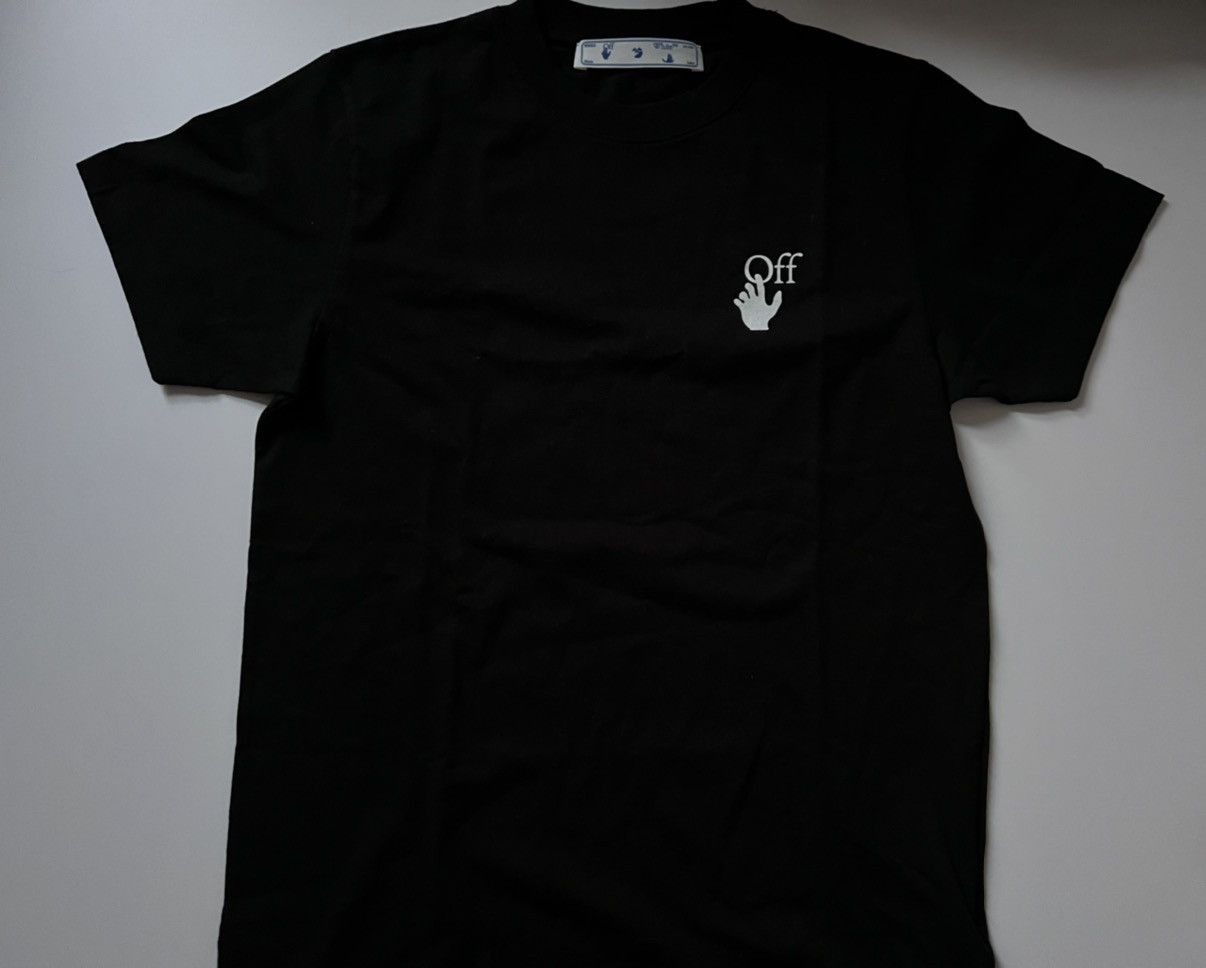 Off-White Degrade Arrow Logo Cotton T-Shirt slim fit Size US S / EU 44-46 / 1 - 2 Thumbnail