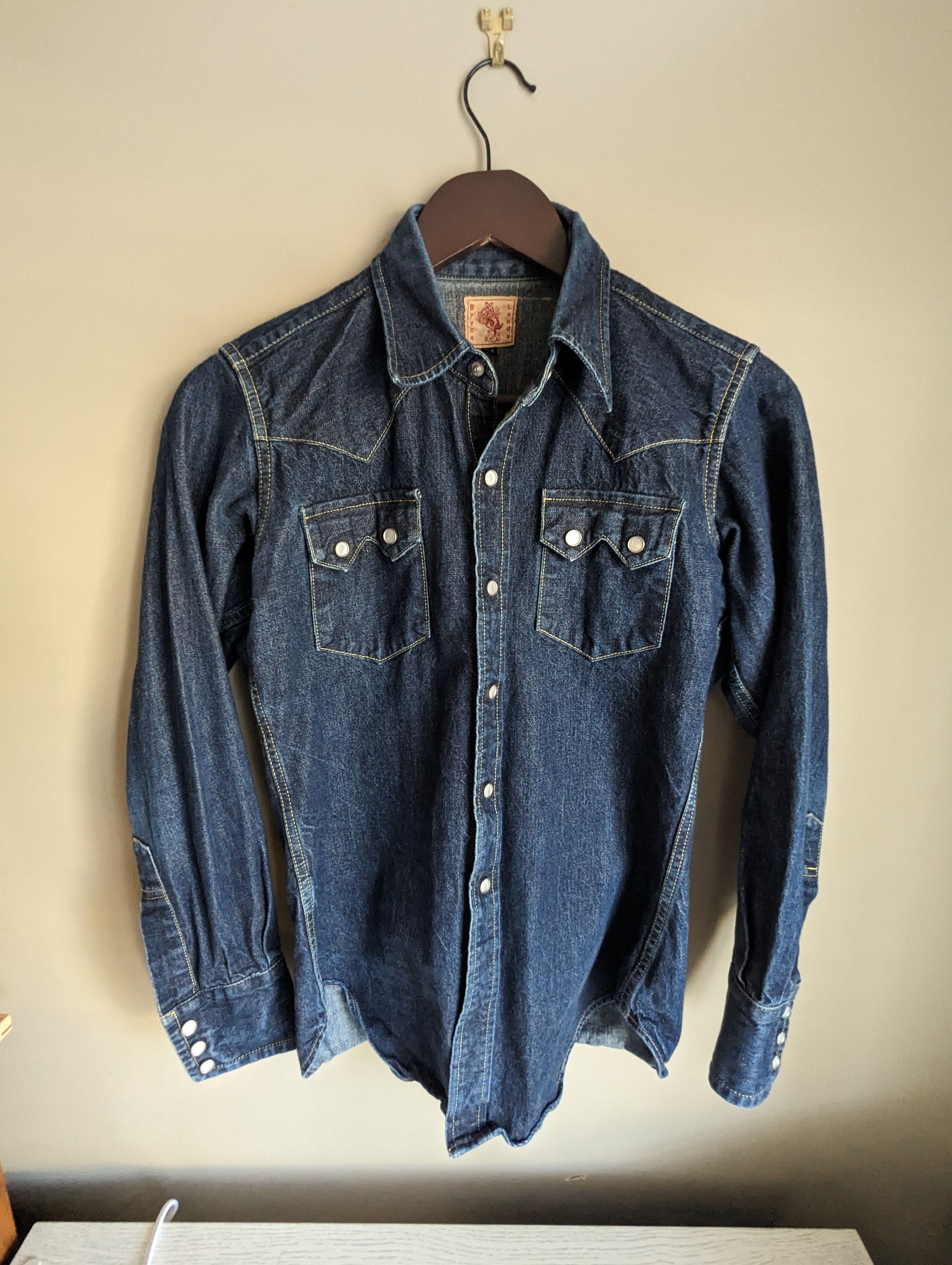 Bryceland's Sawtooth Westerner Denim Shirt 10oz Japanese