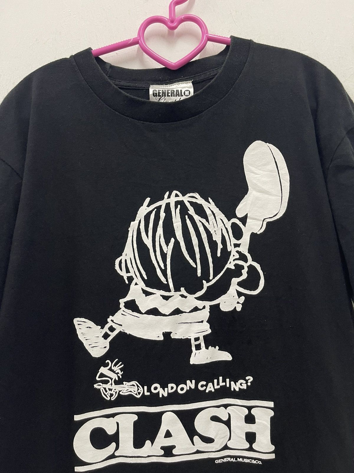 Band Tees Rare General Music London Calling The Clash Shirt Size US M / EU 48-50 / 2 - 2 Thumbnail