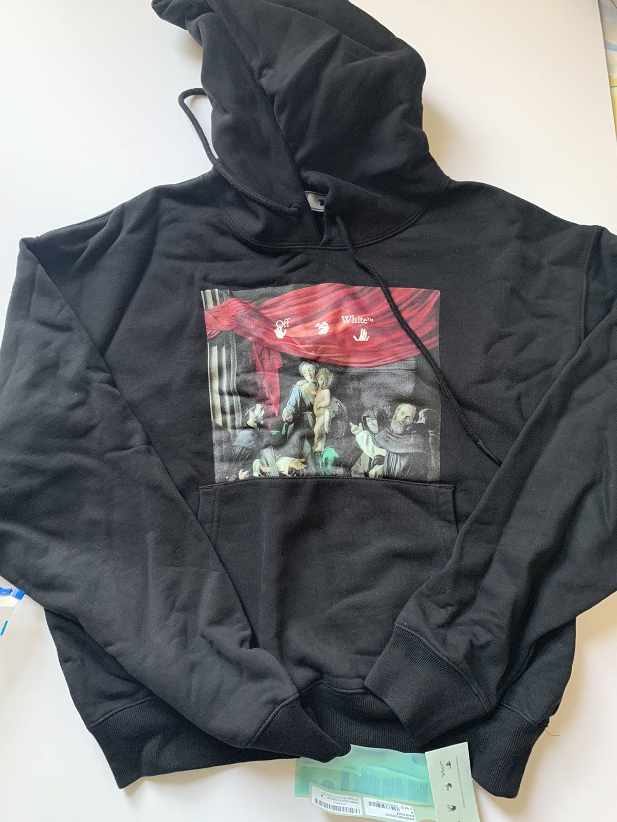 Off-White Off-White Caravaggio Painting Hoodie Size US M / EU 48-50 / 2 - 1 Thumbnail